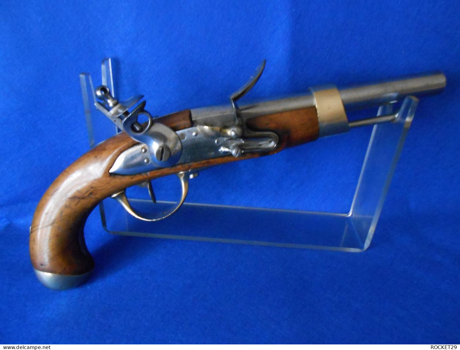 Rare Pistolet AN IX Modifié AN XIII - Armes Neutralisées