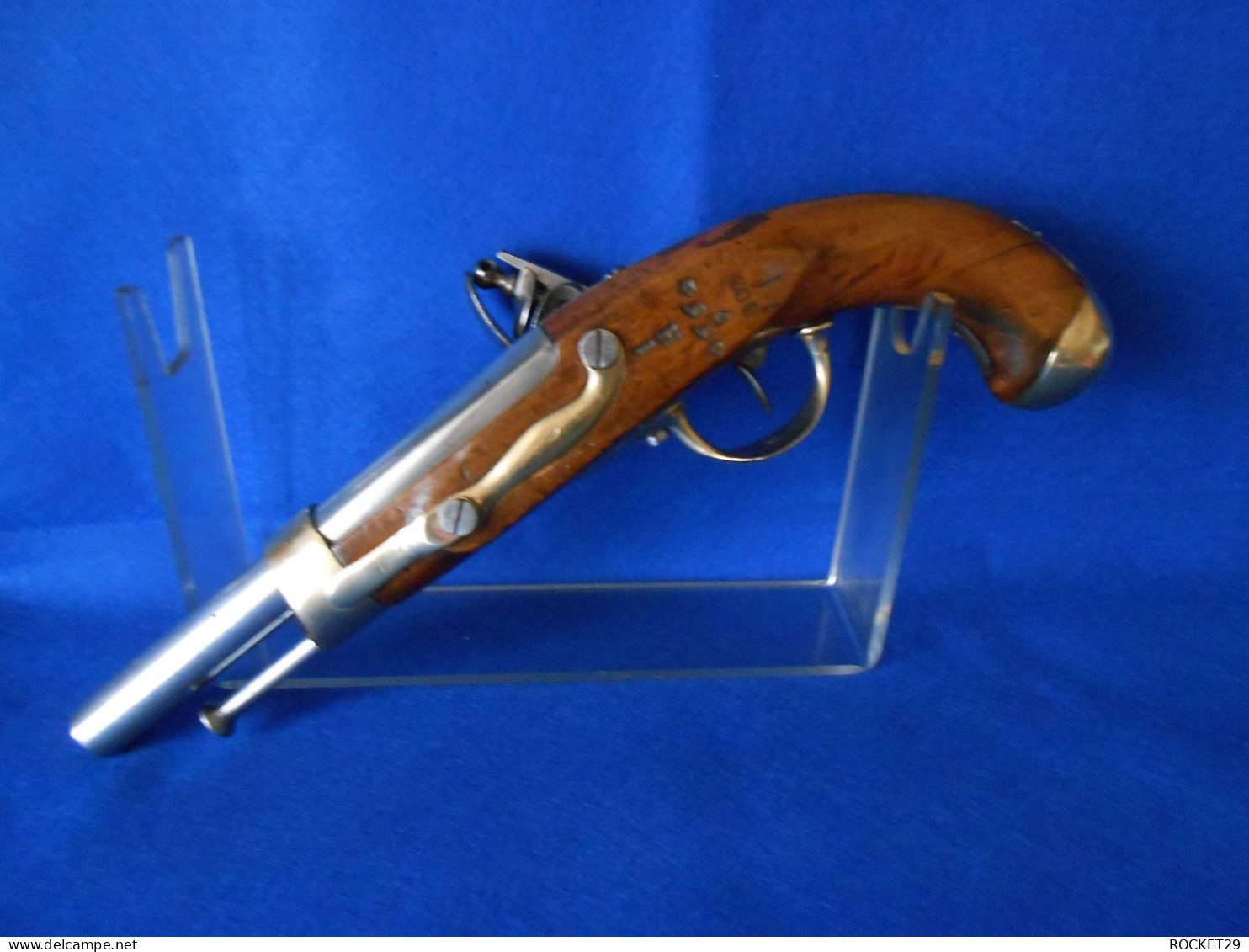 Rare Pistolet AN IX Modifié AN XIII - Decotatieve Wapens