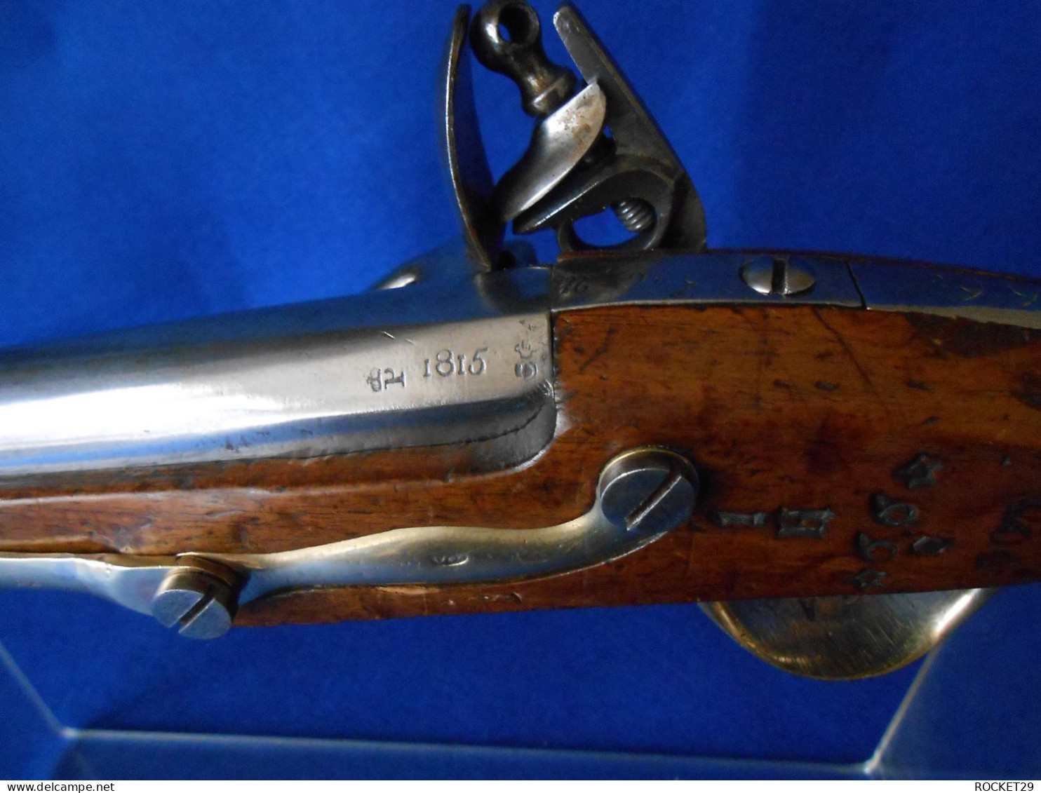 Rare pistolet AN IX modifié AN XIII