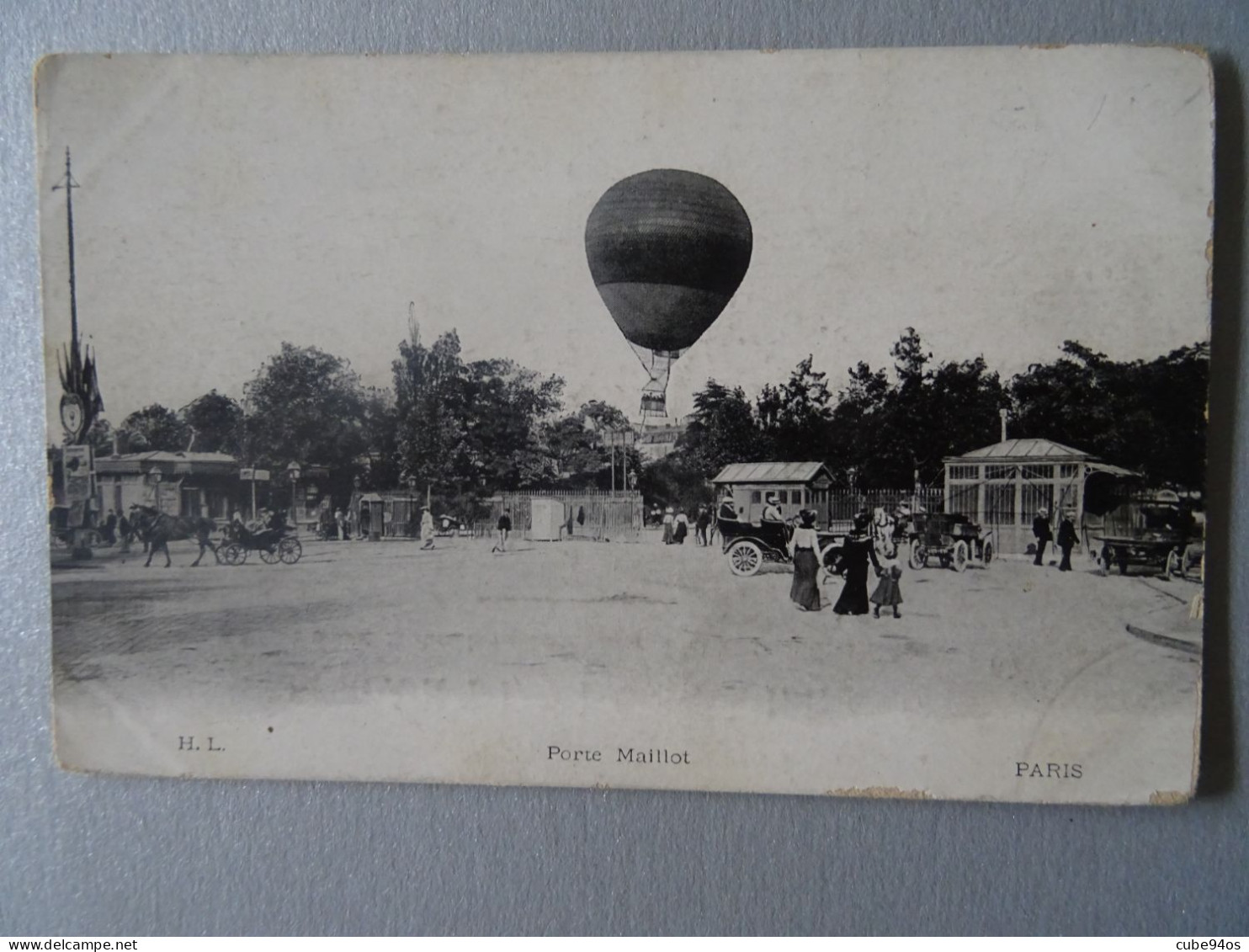 CPA PARIS-   PORTE MAILLOT  XVIème ET XVII éme. - Arrondissement: 17