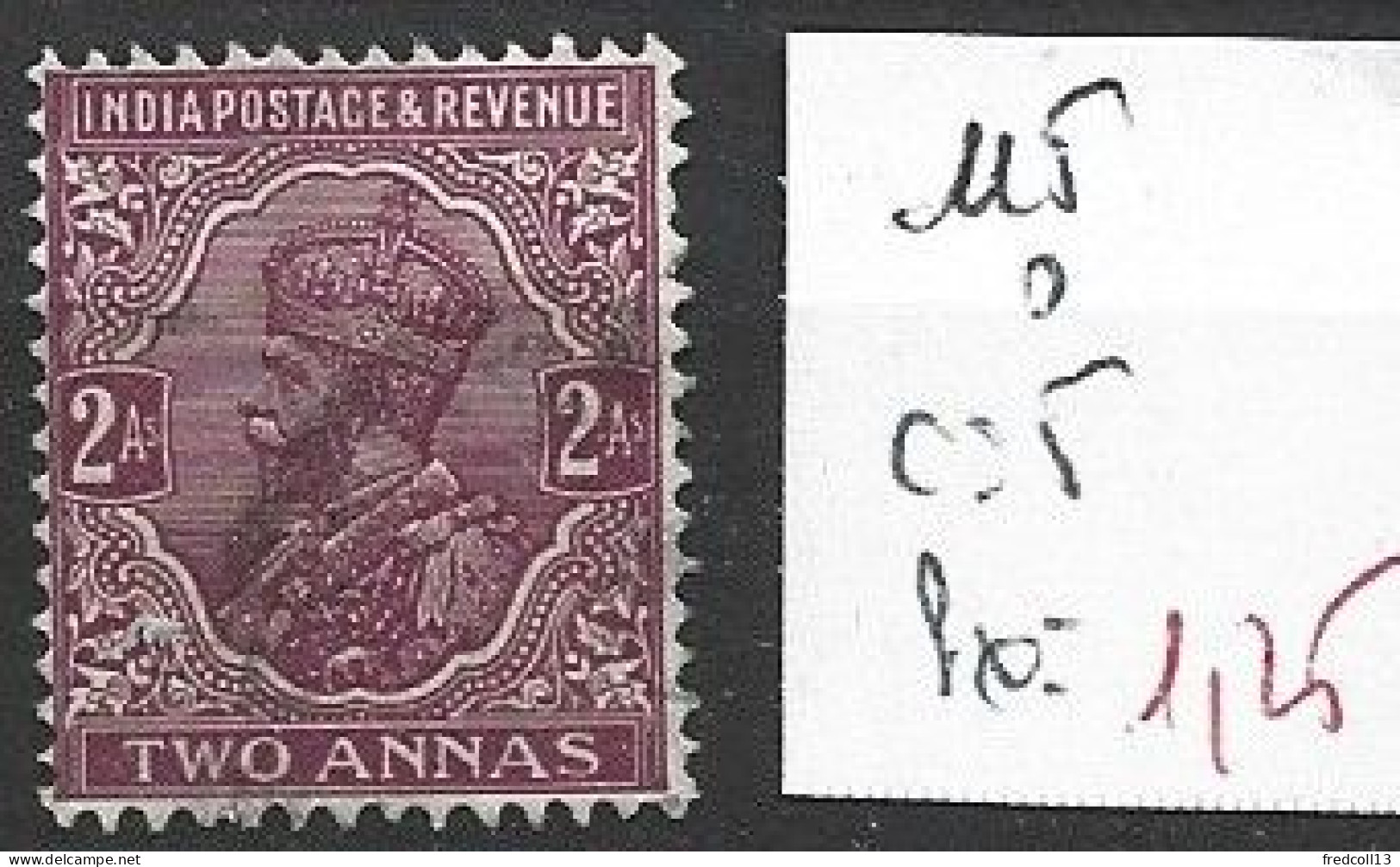 INDE ANGLAISE 115 Oblitéré Côte 5 € - 1911-35 Koning George V