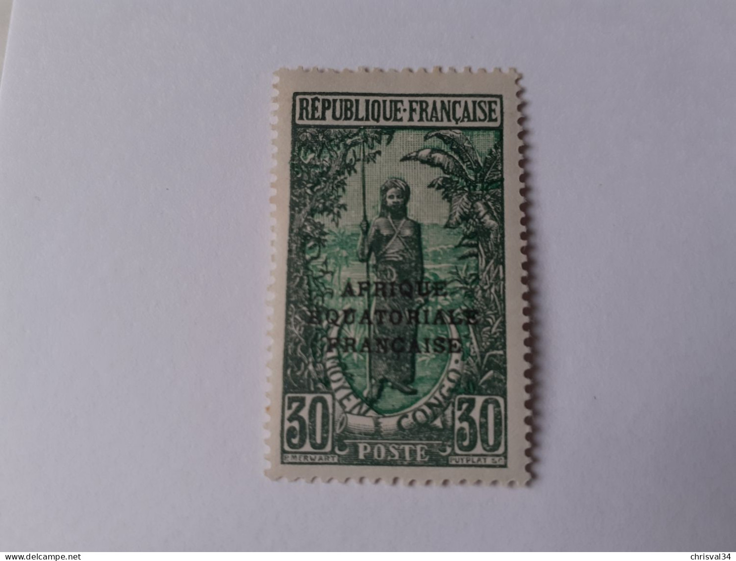 TIMBRE  CONGO    N  97     COTE  2,50  EUROS    NEUF  TRACE  CHARNIERE - Nuovi