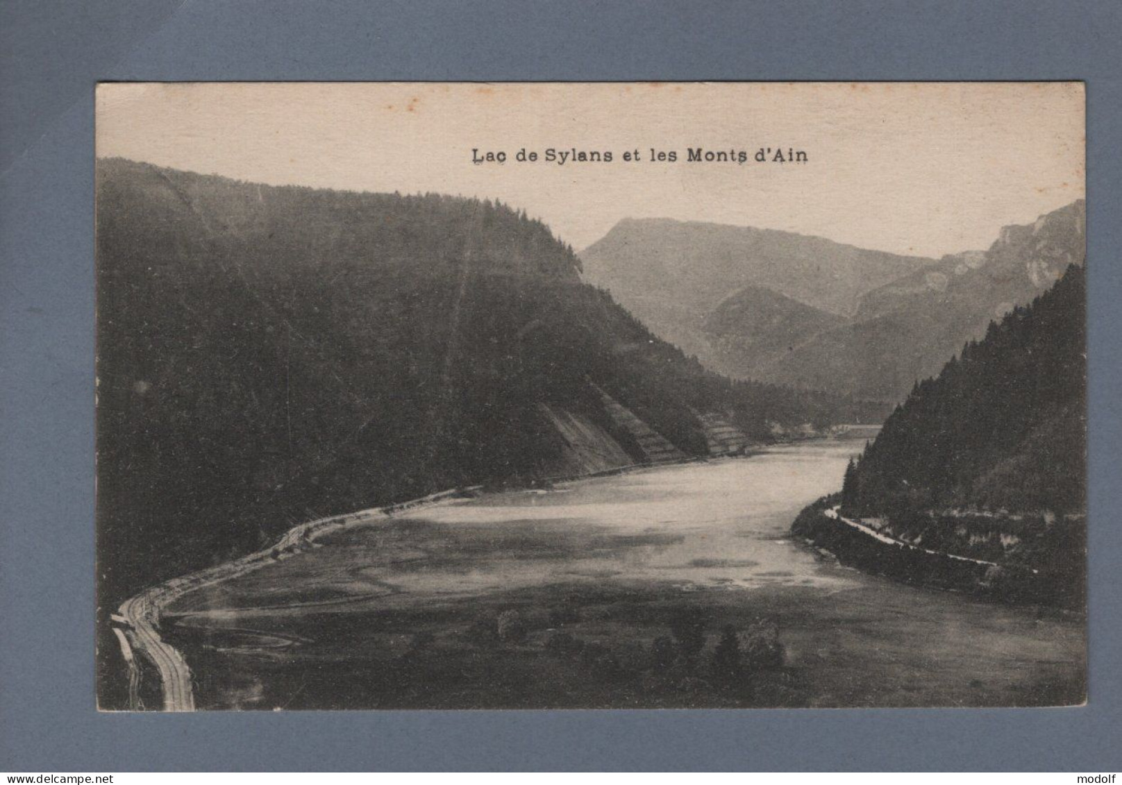 CPA - 01 - Lac De Sylans Et Les Monts D'Ain - Non Circulée - Unclassified