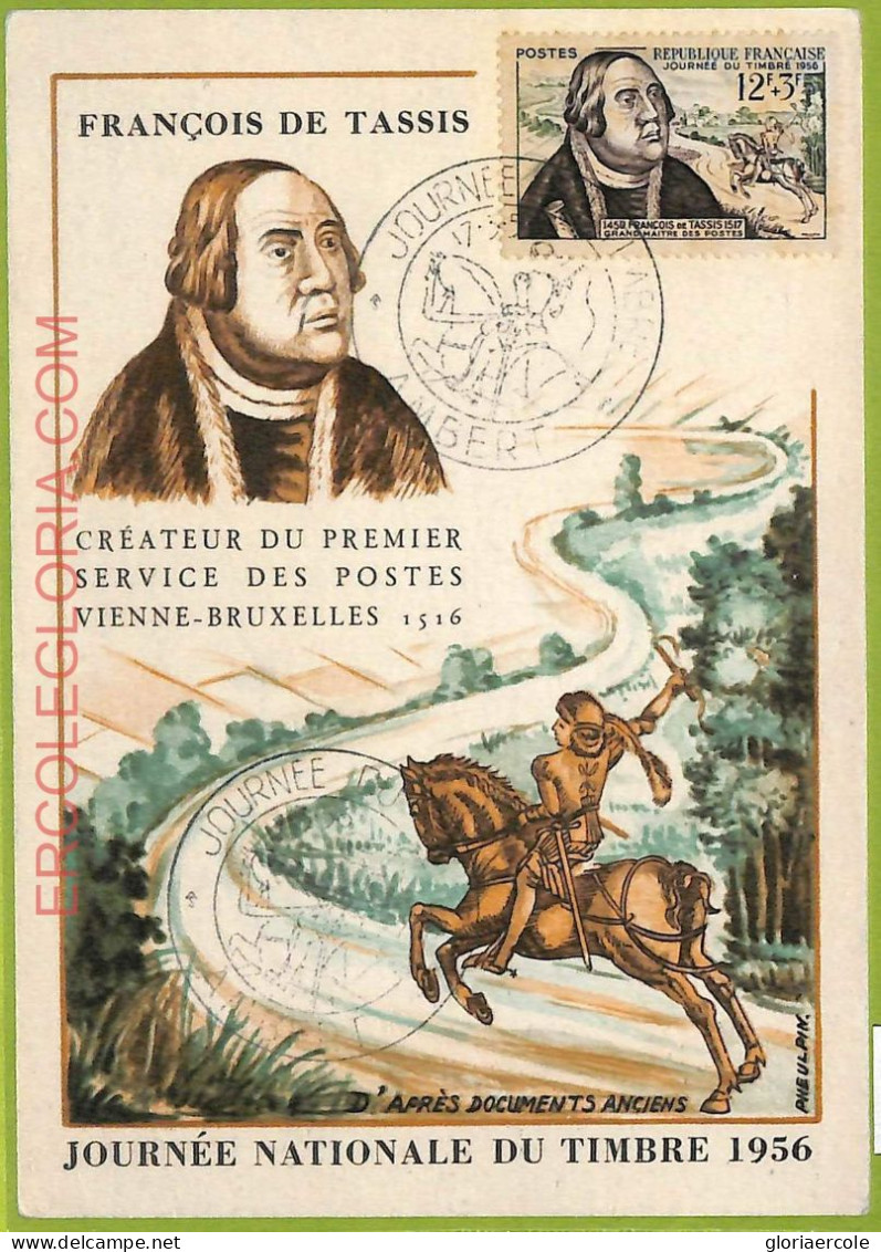 Ad3321 - FRANCE - Postal History - MAXIMUM CARD - 2004 - Francois De Tassis - 2000-2009