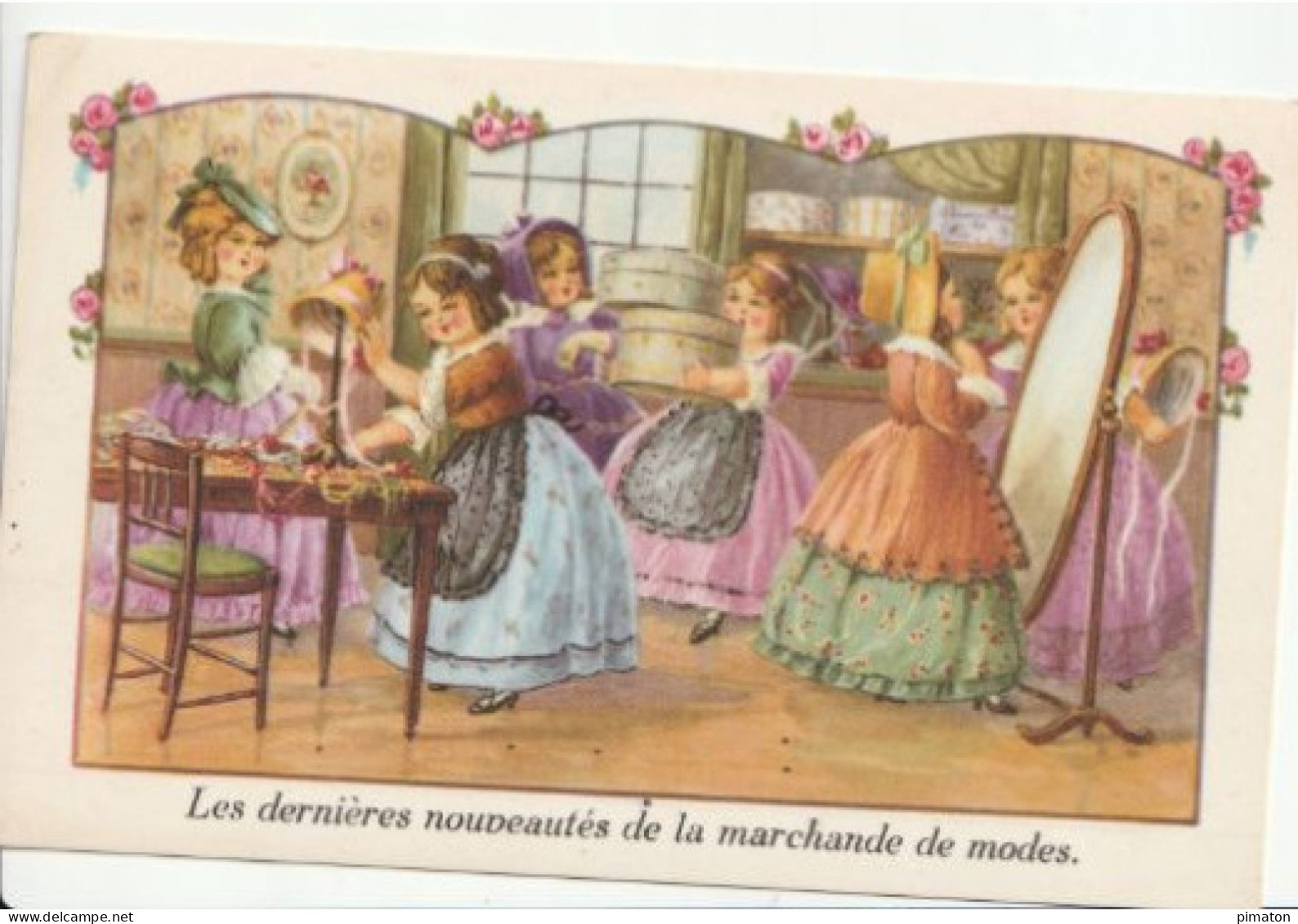 Illustrateur Pauli Ebner : Les Dernières Nouveautés Dela Marchande De Modes - Ebner, Pauli