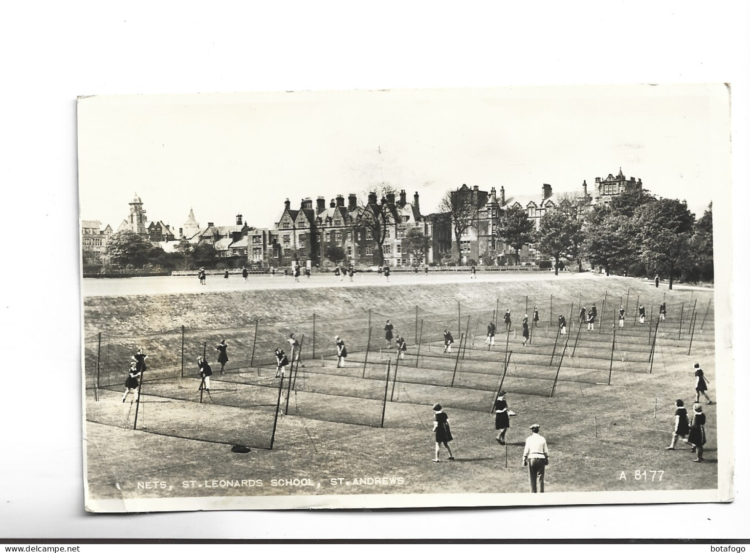 CPA PHOTO  ST ANDREWS,  NETS, ST LEONARD SCHOOL  (voir Timbre ) - Other & Unclassified