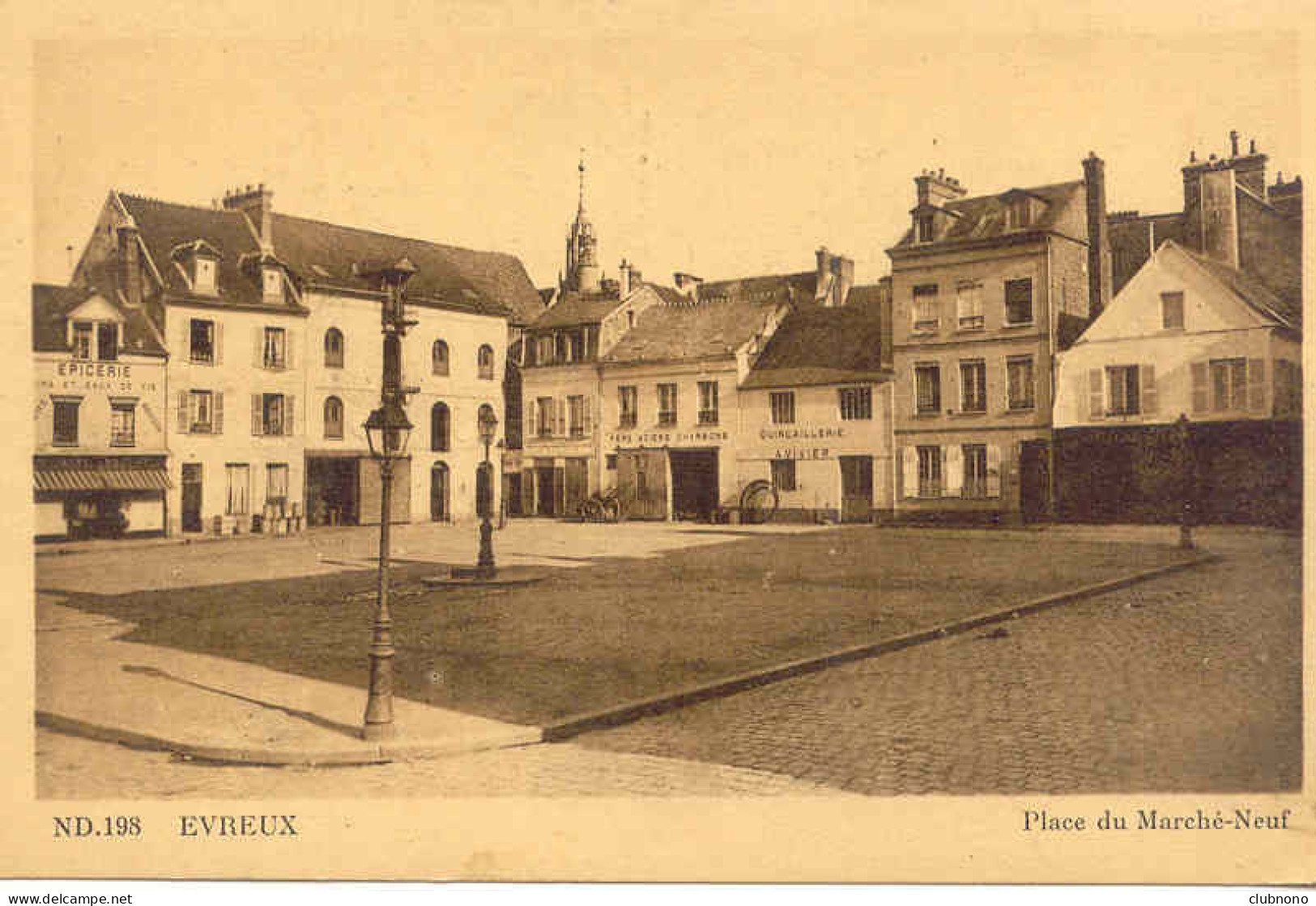 CPA - EVREUX - PLACE DU MARCHE-NEUF (BELLE CARTE) - Evreux