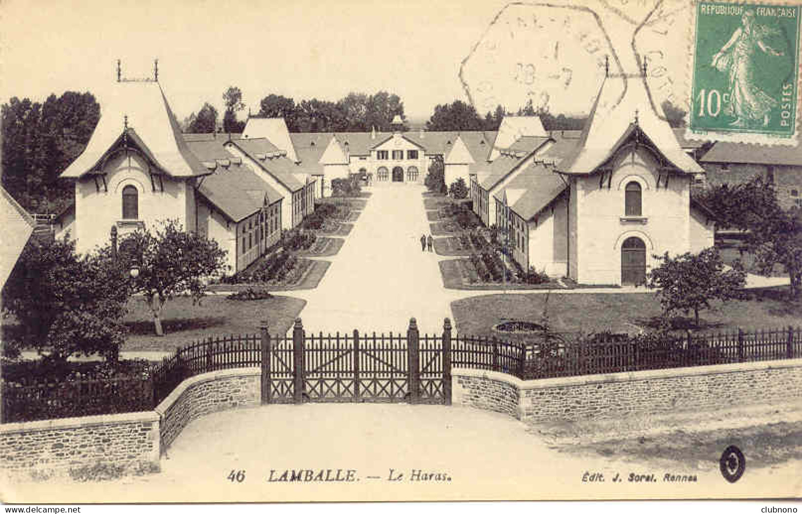 CPA - LAMBALLE - LE HARAS - Lamballe