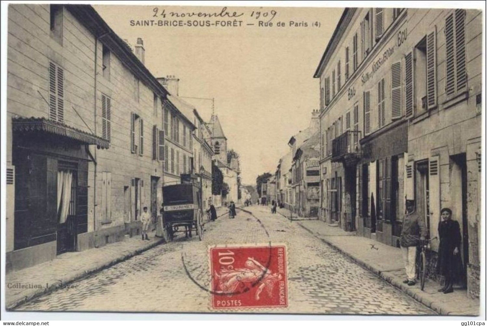95 - Saint-Brice Sous Foret - Rue De Paris (facteur En Beau Plan) - Paiement Par MANGOPAY Uniquement - Other & Unclassified