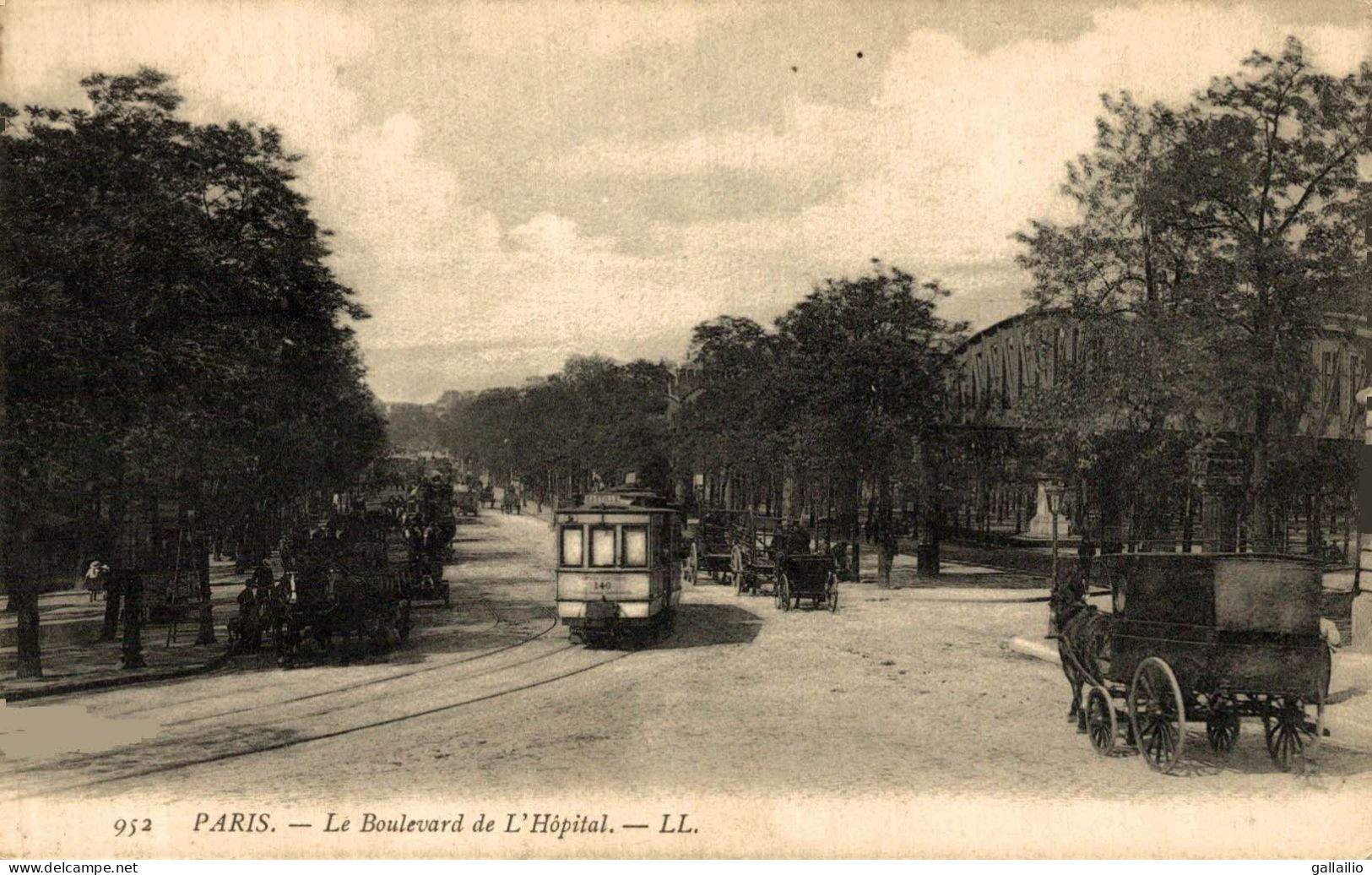 PARIS LE BOULEVARD DE L'HOPITAL - Paris (13)