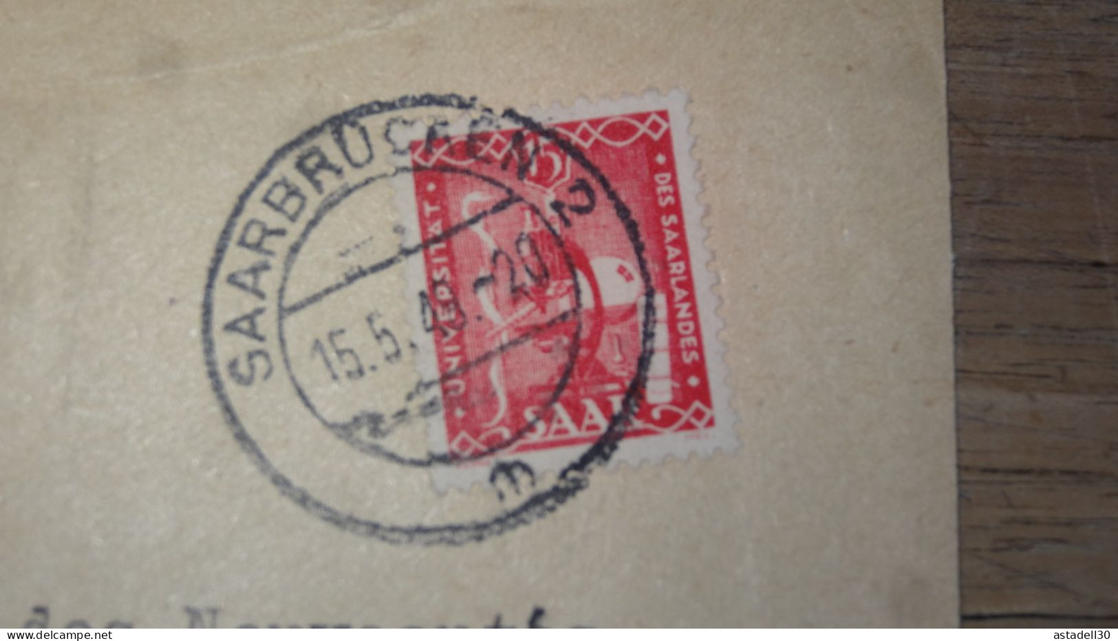 Enveloppe SARRE, Saarbrucken 1949  ......... Boite1 ..... 240424-243 - Covers & Documents