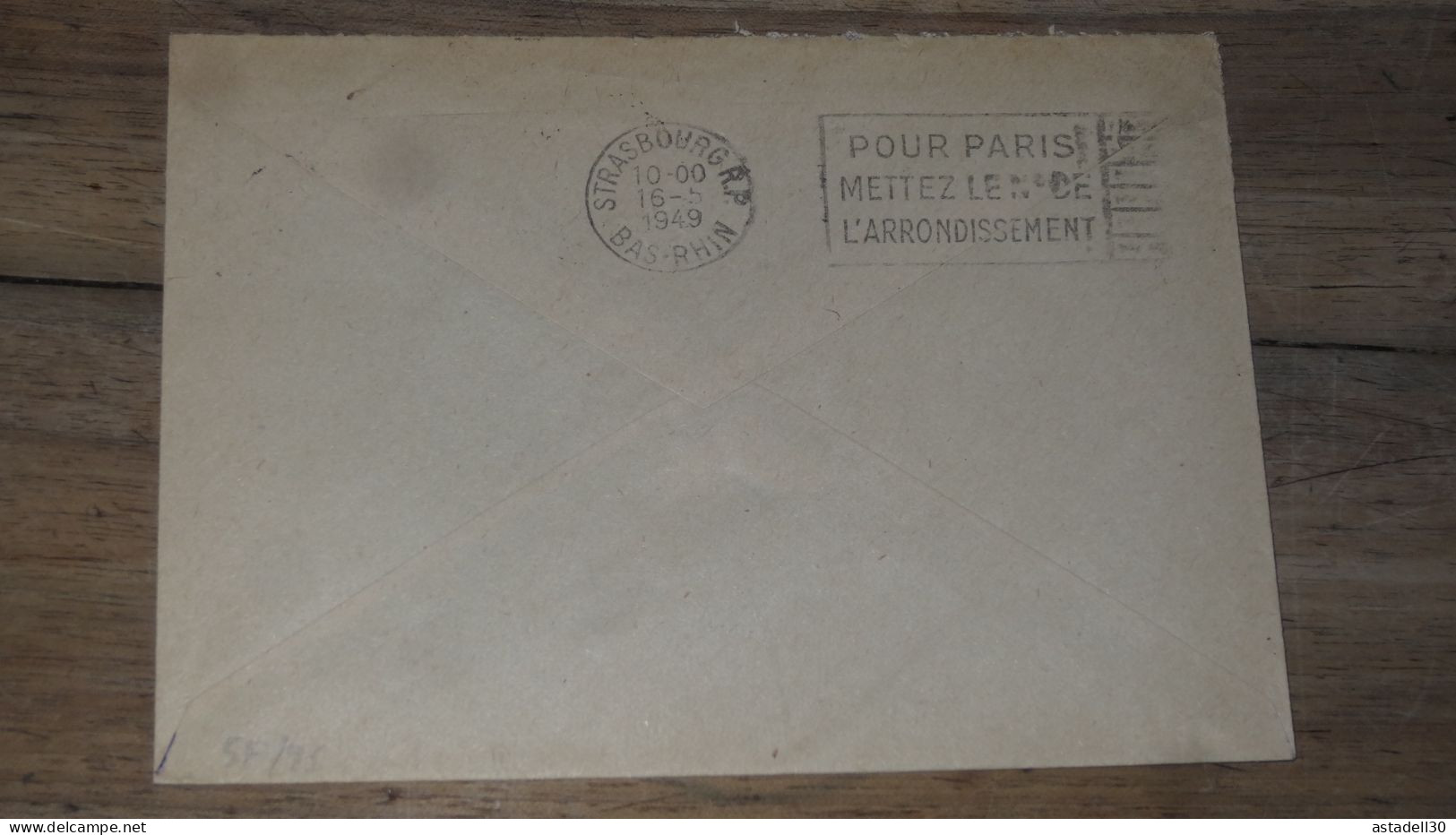 Enveloppe SARRE, Saarbrucken 1949  ......... Boite1 ..... 240424-243 - Cartas & Documentos