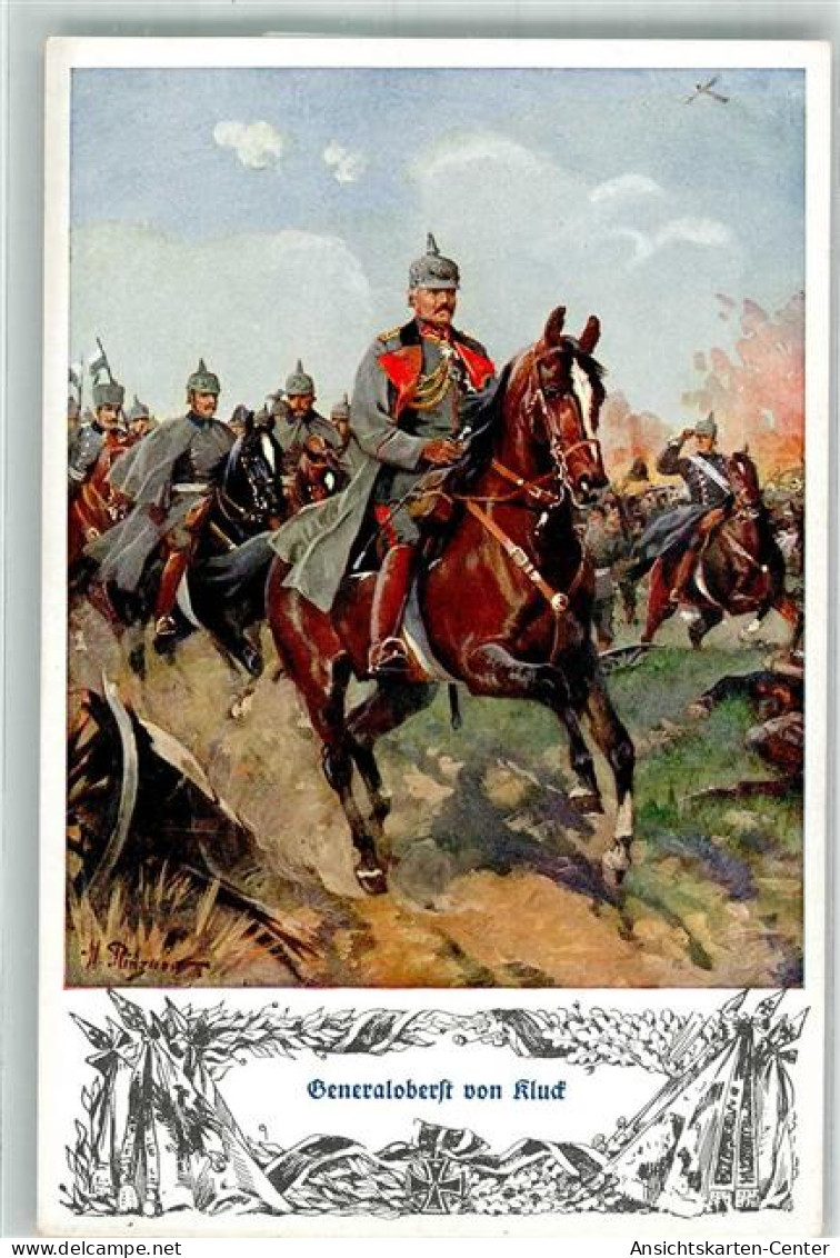 39803406 - Generaloberst Alexander Von Kluck Zu Pferde Wohlfahrtskarte Der Vereinigung Soldatenfuersorge Des Ostdeutsch - Other & Unclassified