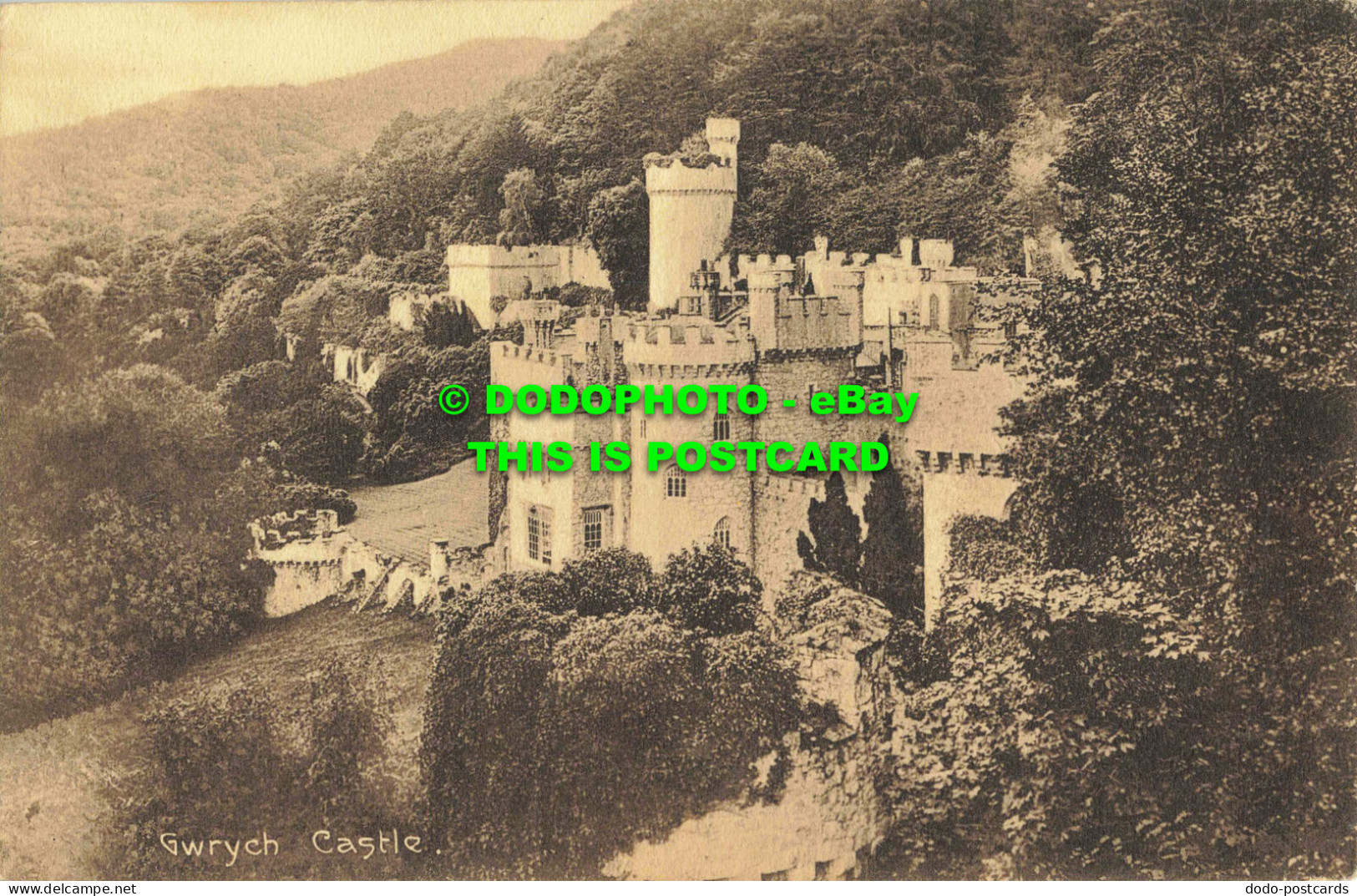 R562301 Gwrych Castle. Postcard. 1911 - Monde