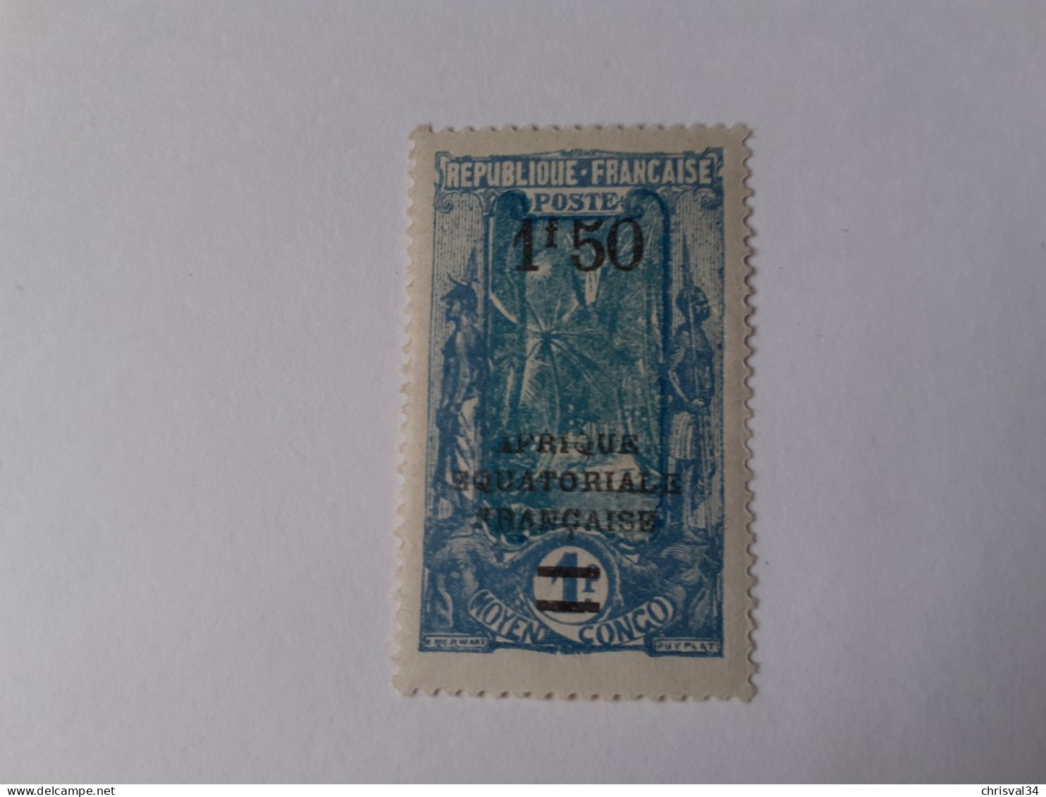 TIMBRE  CONGO    N  102     COTE  4,00  EUROS    NEUF  SANS  CHARNIERE - Unused Stamps
