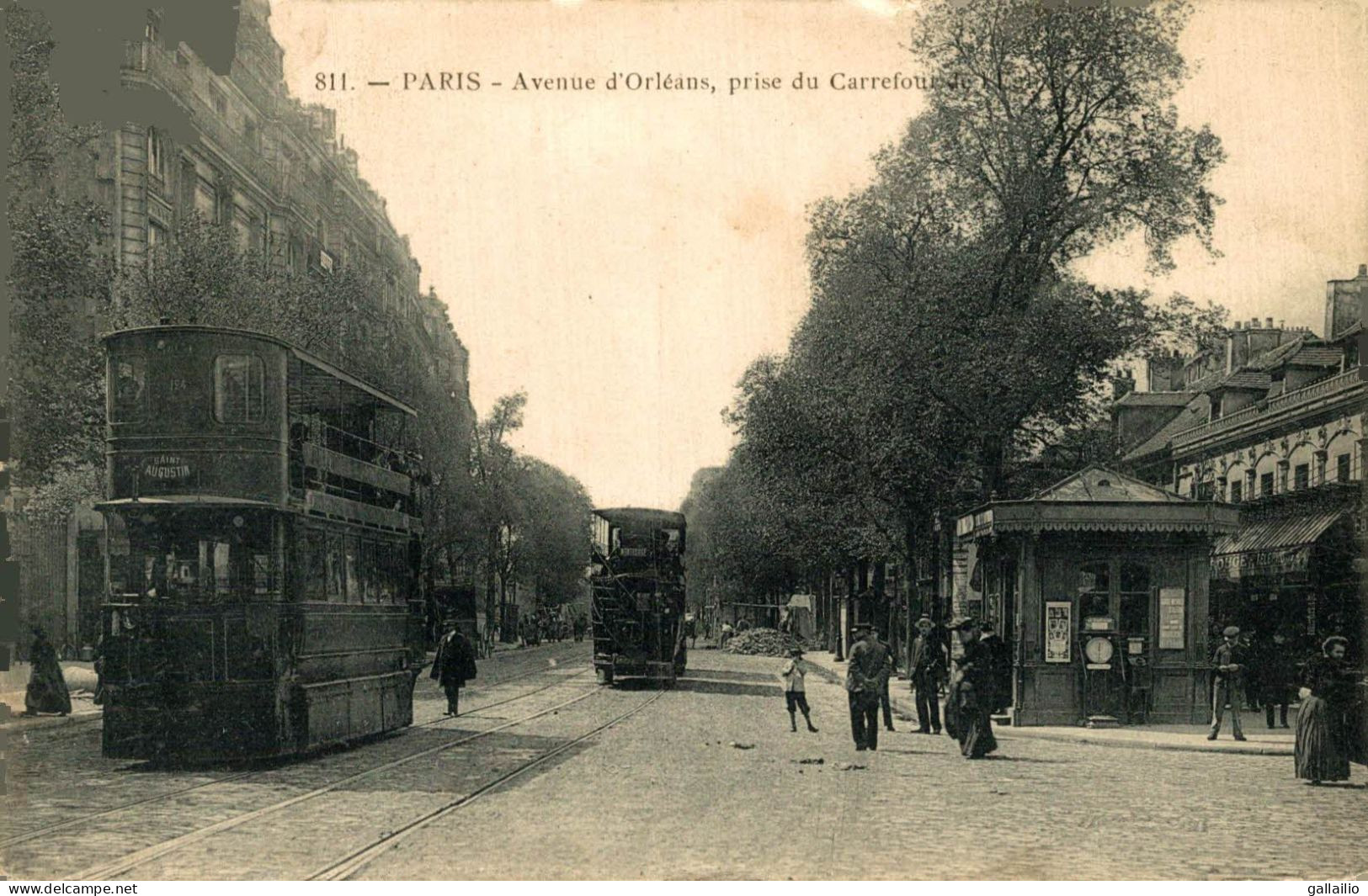 PARIS AVENUE D'ORLEANS TRAMWAY - Arrondissement: 14