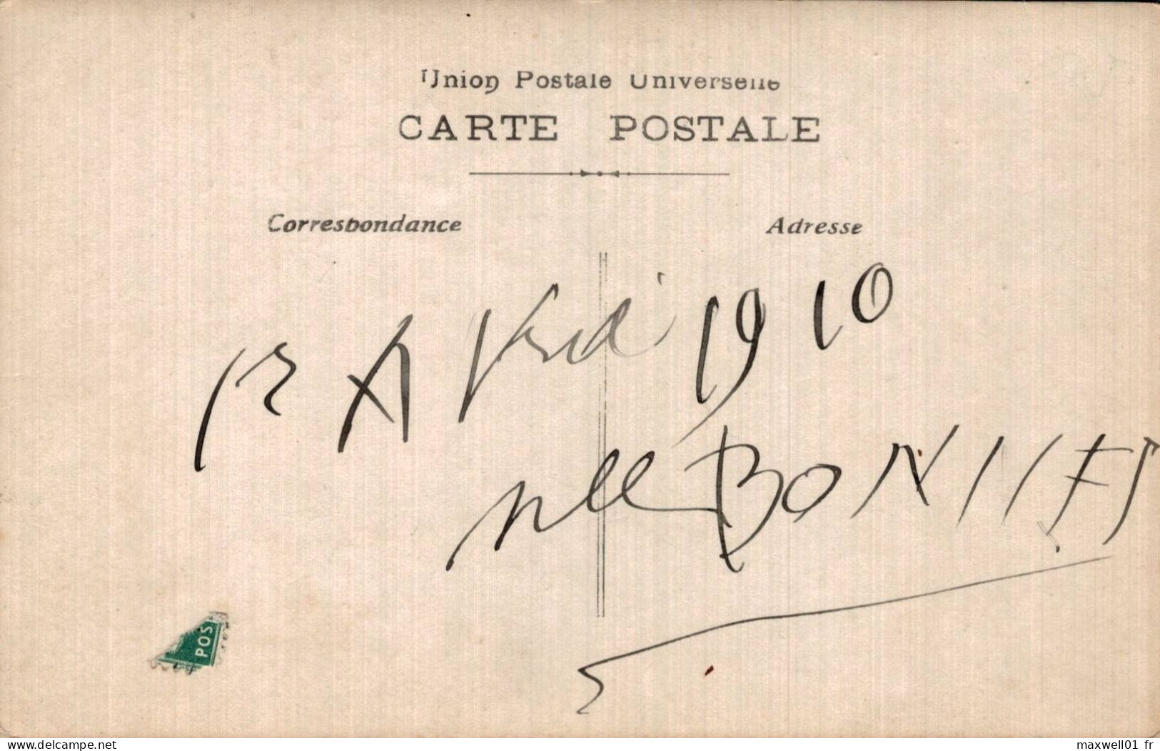 O5 - Carte Postale Fantaisie - Homme - Poissons - A Qui ? ... Devrez Vous Dire Merci - Männer