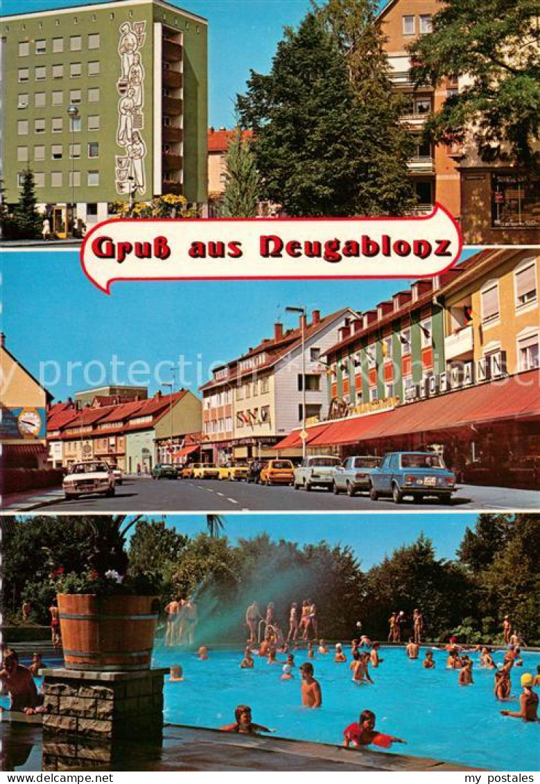 73671559 Neugablonz Stadtzentrum Freibad Neugablonz - Kaufbeuren