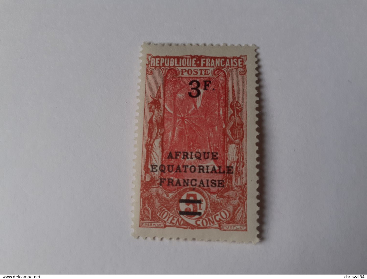 TIMBRE  CONGO    N  103     COTE  6,50  EUROS    NEUF  TRACE  CHARNIERE - Ungebraucht