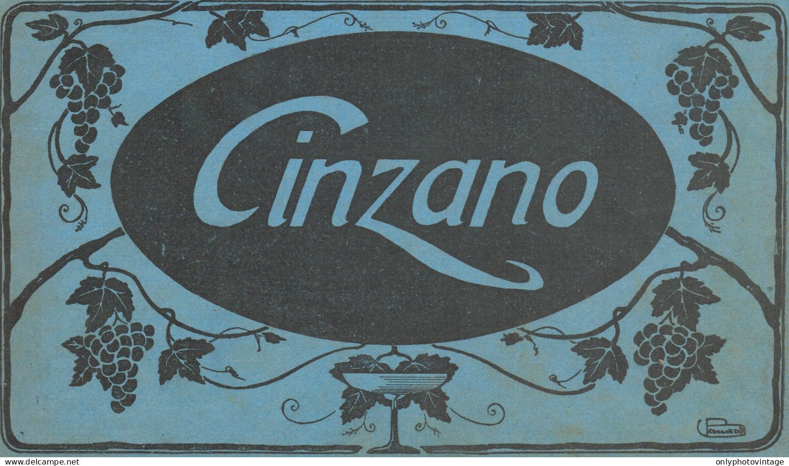 CINZANO - Pubblicità D'epoca - 1924 Old Advertising - Werbung