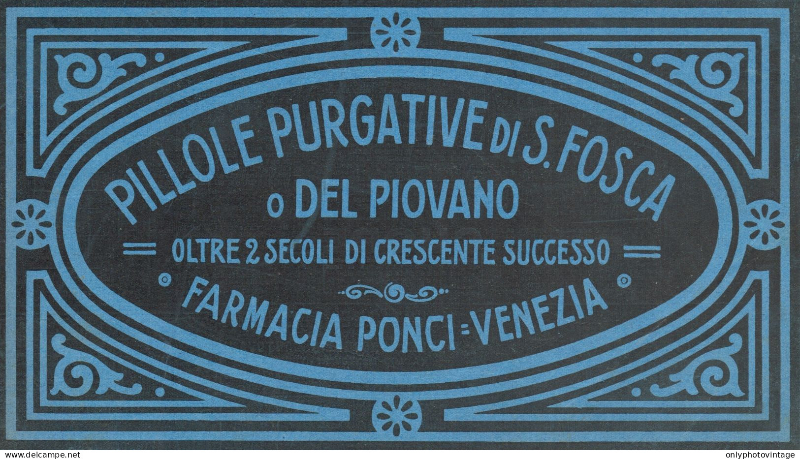 Pillole Del Piovano - Farmacia Ponci - Pubblicità D'epoca - 1924 Old Ad - Publicités