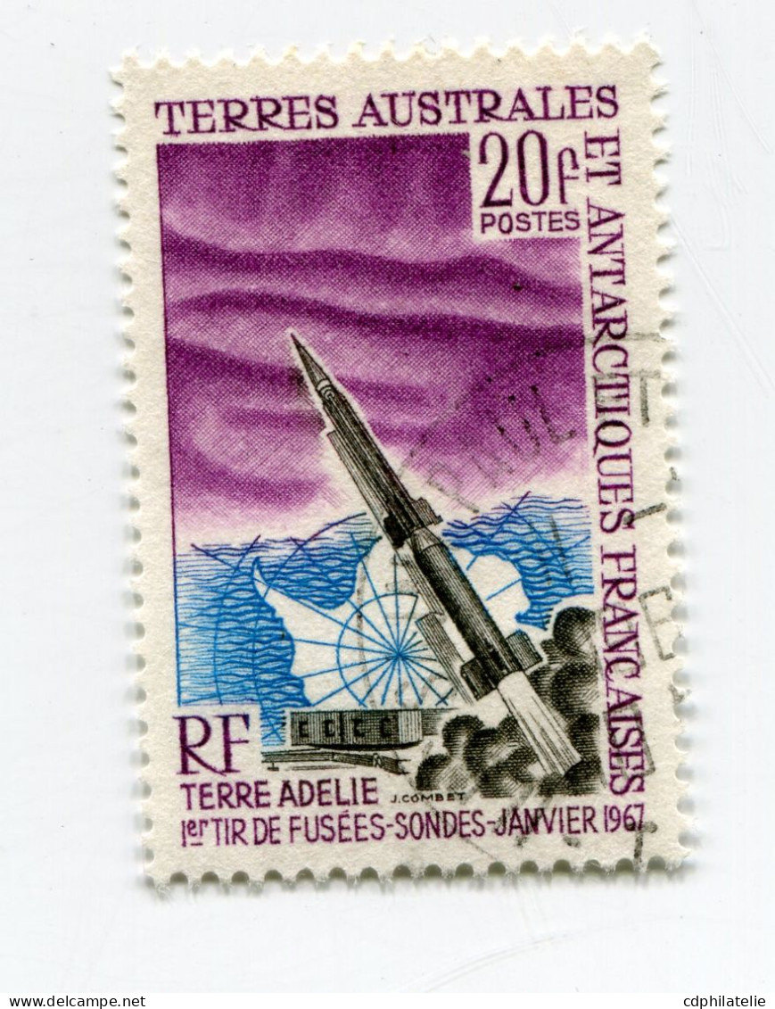 T. A.A. F. N°23 O PREMIER TIR DE FUSEE SONDE - Oblitérés