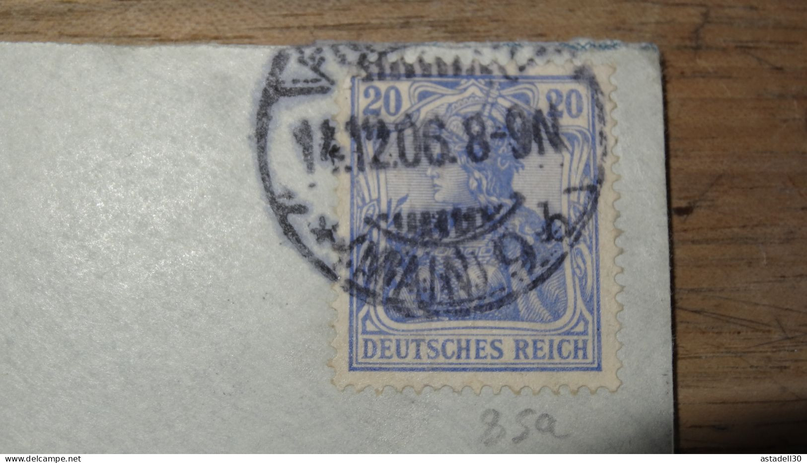 Enveloppe ALLEMAGNE 1906  ......... Boite1 ..... 240424-246 - Covers & Documents