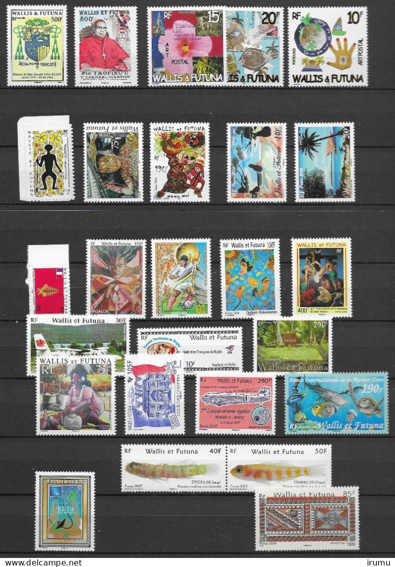 Wallis & Futuna 2006-7 ** (SN 2879) - Unused Stamps