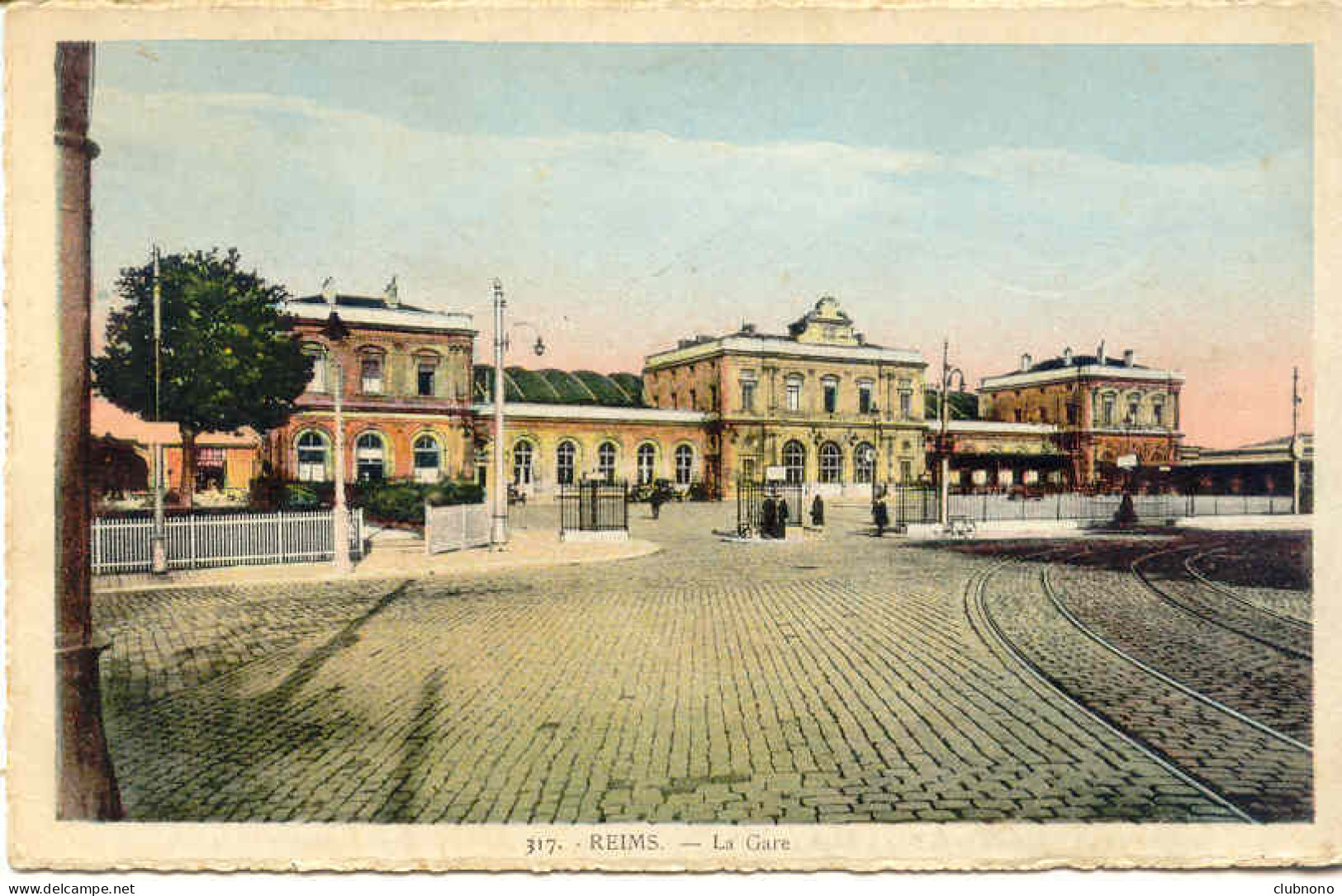 CPSM - REIMS - LA GARE (1939) - Reims