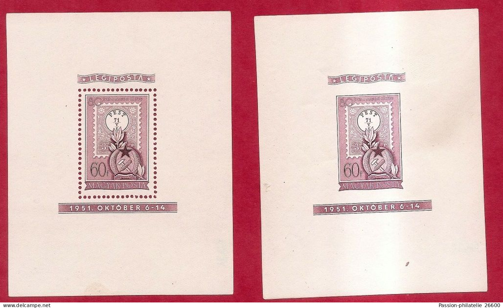 XL-743 BLOC 25+25 A MNH ** - Blocs-feuillets