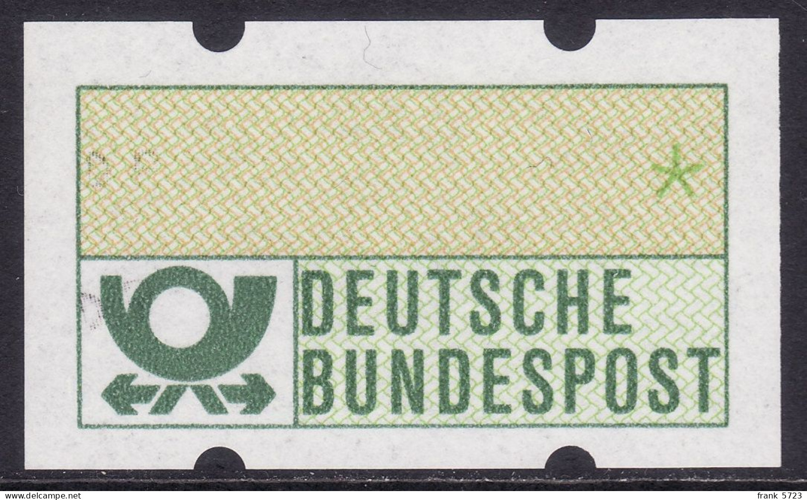 Bund: ATM MiNr. 1.1 Hu (Abart: Eindruck Unvollständig Und Doppelt) Postfrisch ** - Machine Labels [ATM]