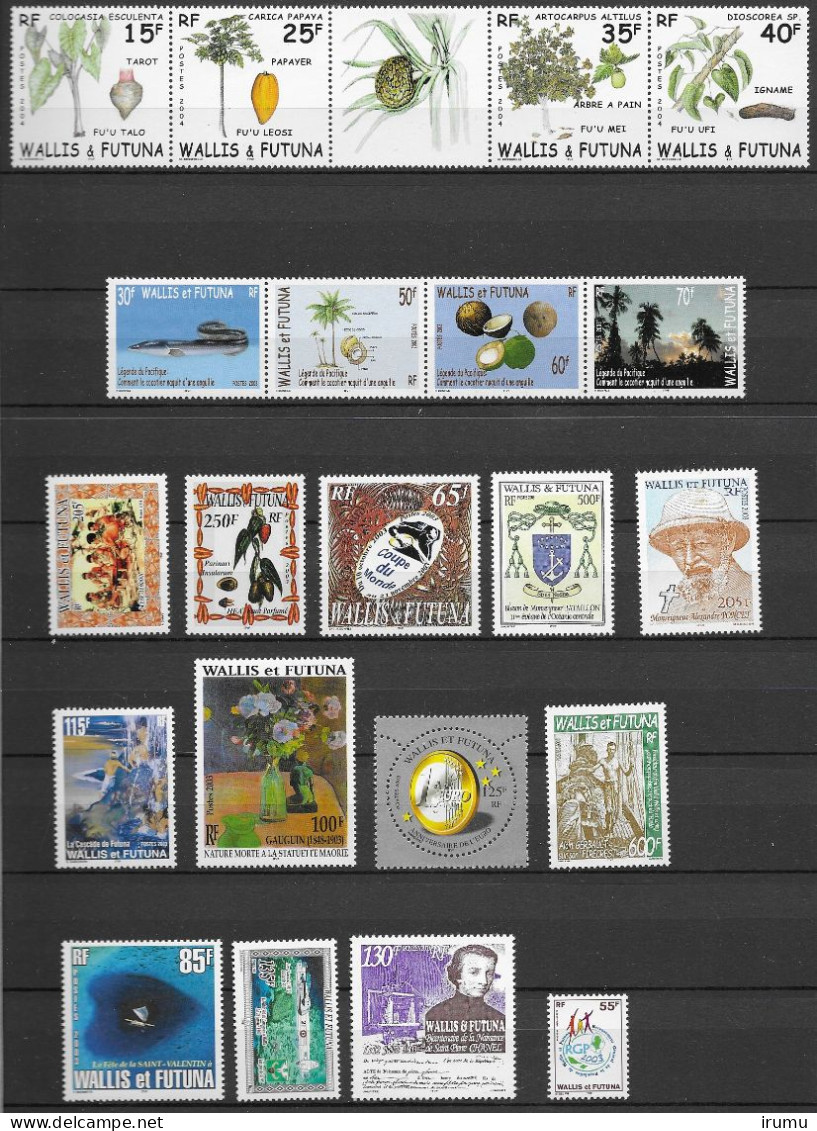 Wallis & Futuna 2003-4 **, Côte 71 EUR (SN 2880) - Neufs