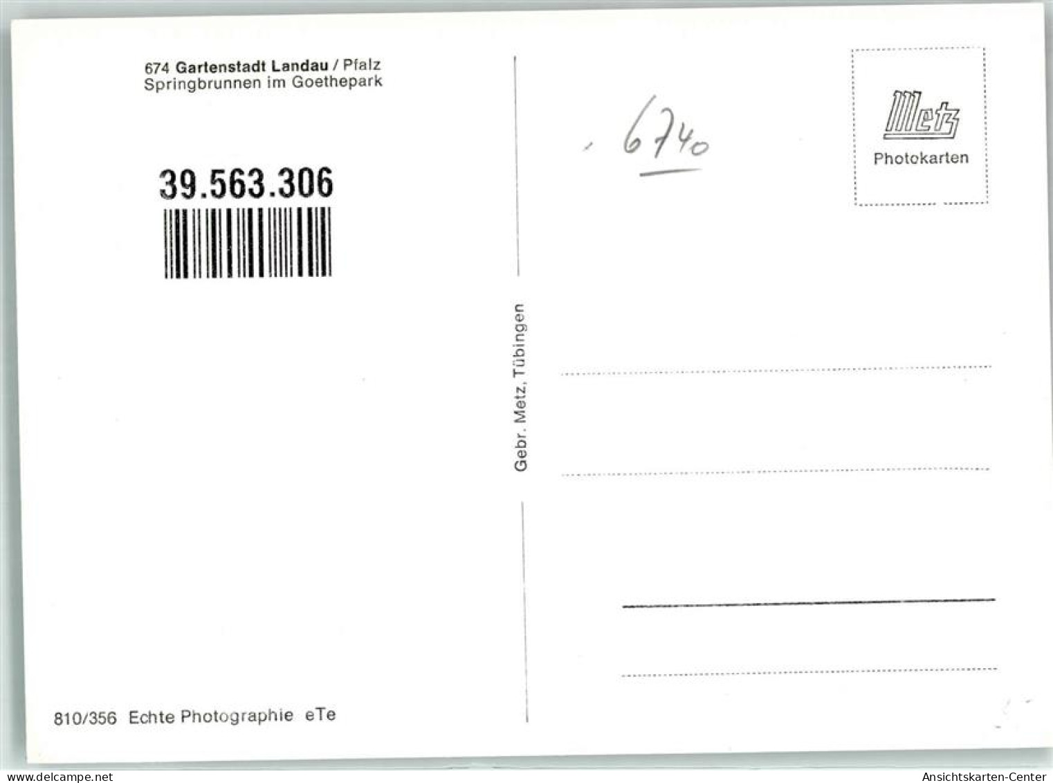 39563306 - Landau In Der Pfalz - Landau