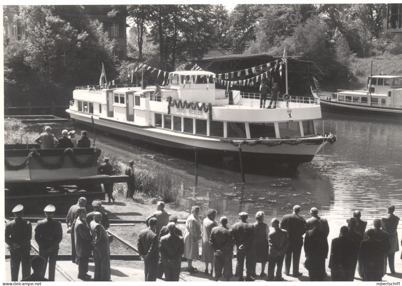 Foto Motorschiff Ernst Reuter, Fahrgastschiff, Berlin, Stapellauf - Boats