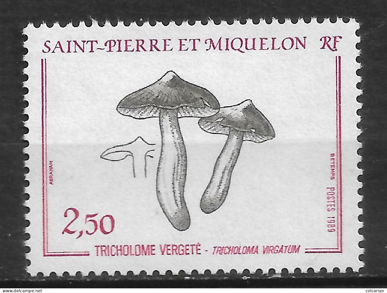 SAINT PIERRE ET MIQUELON N°   497 "  CHAMPIGNONS " - Unused Stamps