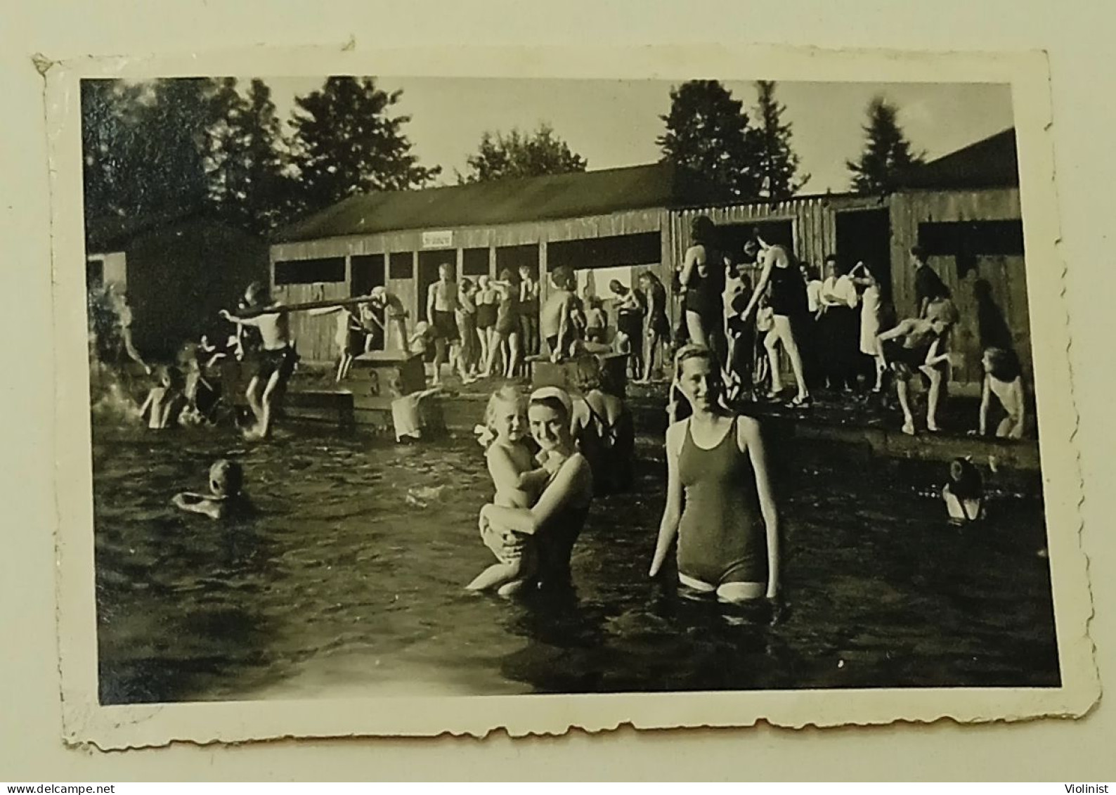 Germany-At The Swimming Pool-Photo Gowin,Finsterwalde-old Photo - Places