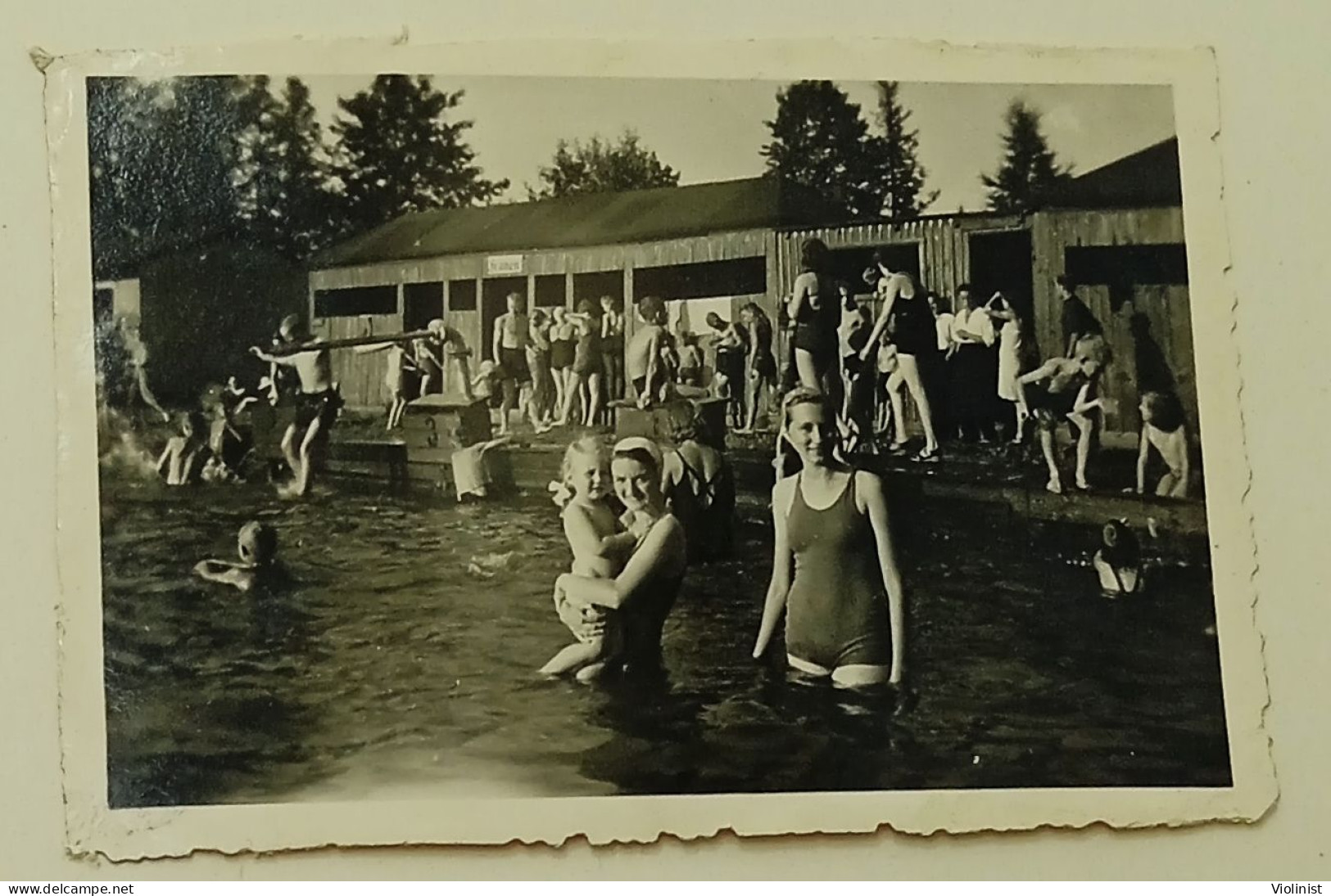 Germany-At The Swimming Pool-Photo Gowin,Finsterwalde-old Photo - Places