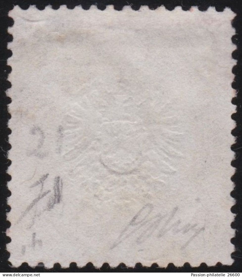 Deutsches Reich . Michel . 24 . Signiert . (2 Scans) . O . Gestempelt - Used Stamps