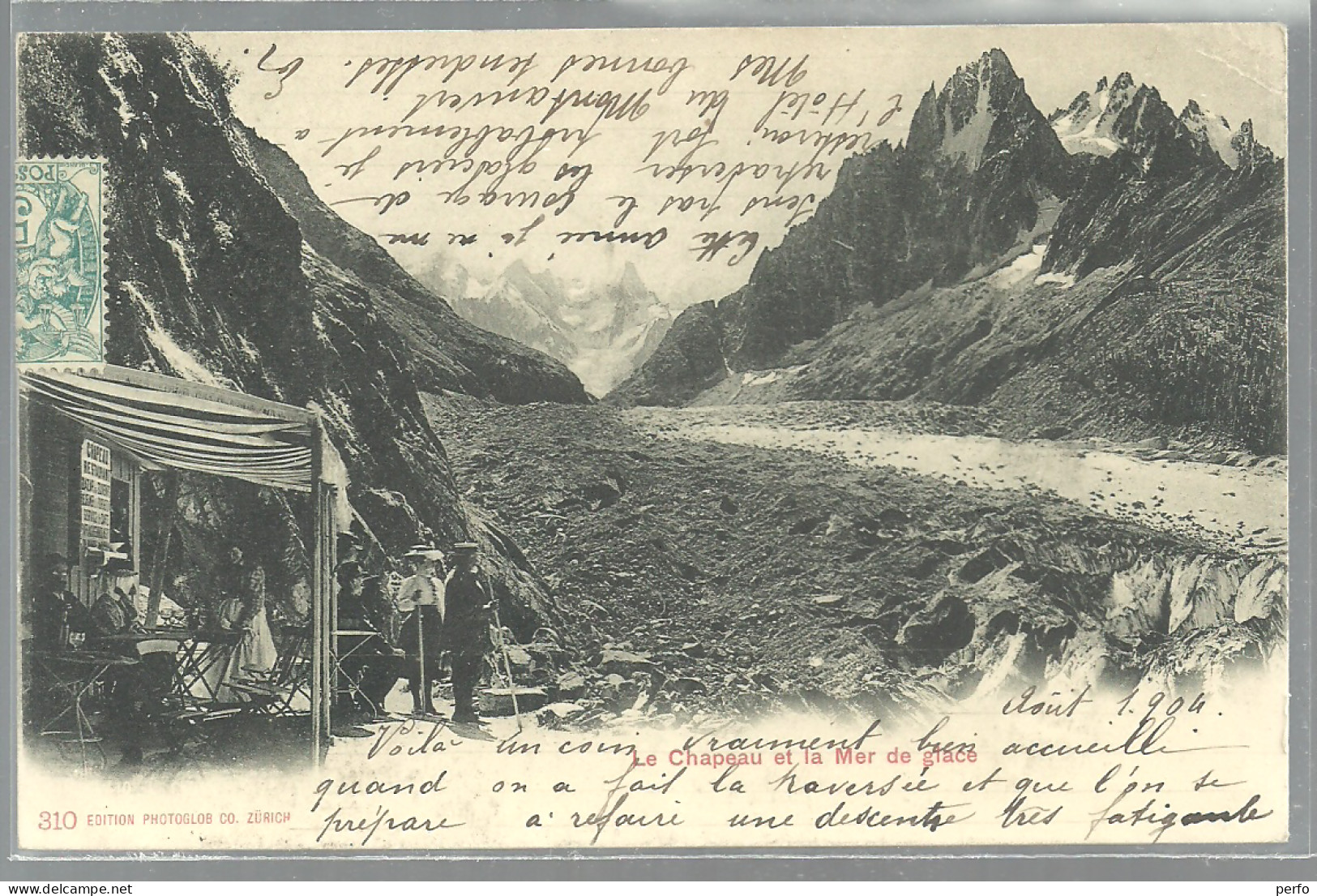 CHAMONIX -MONT  BLANC Précurseur 1904 De Belle Qualité Photographique - Chamonix-Mont-Blanc