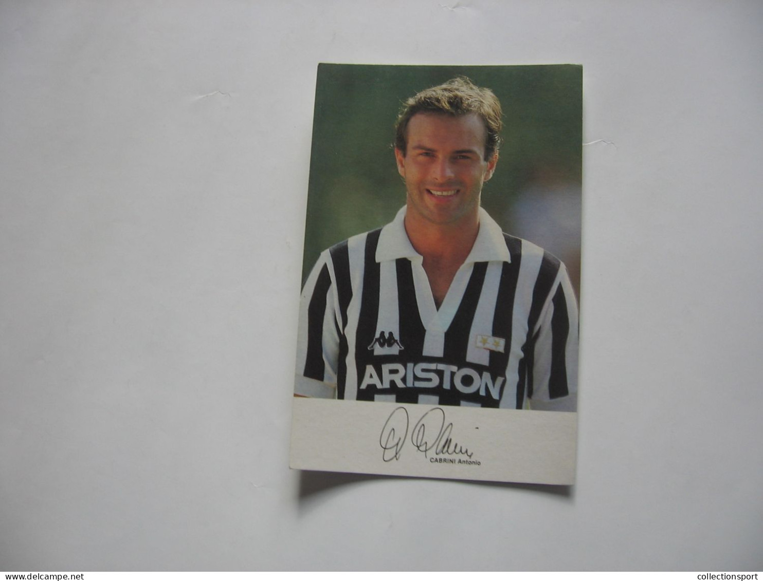 Football -  Carte Juventus Turin - Antonio Cabrini - Football
