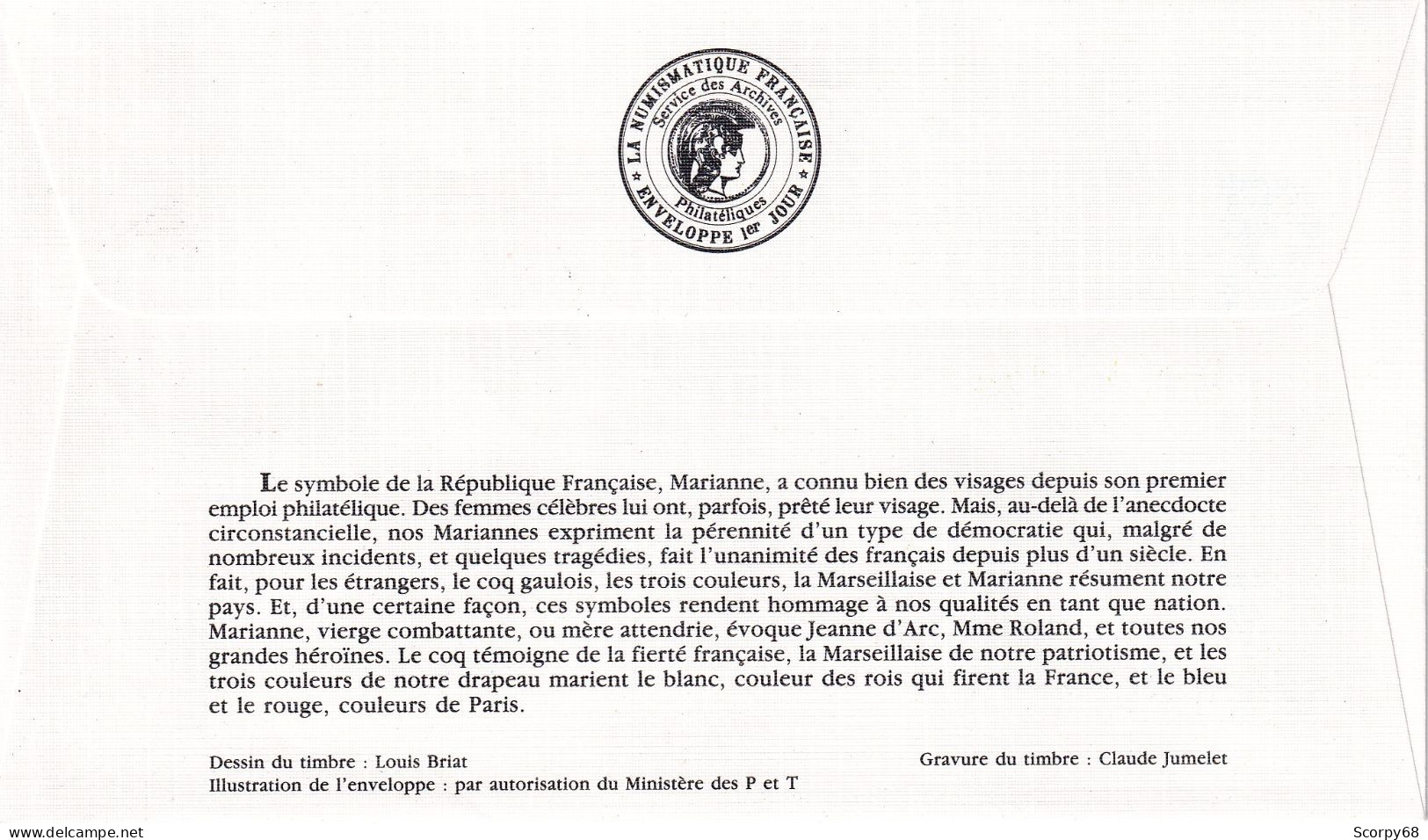 FDC 21/05/1990: Marianne - Y&T N° 2626 - 1990-1999