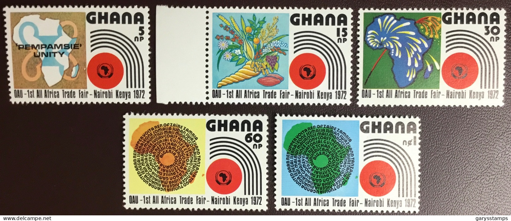 Ghana 1972 All Africa Trade Fair MNH - Ghana (1957-...)