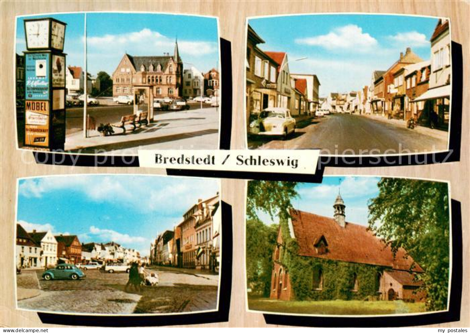 73671341 Bredstedt Strassenpartien Kirche Bredstedt - Bredstedt