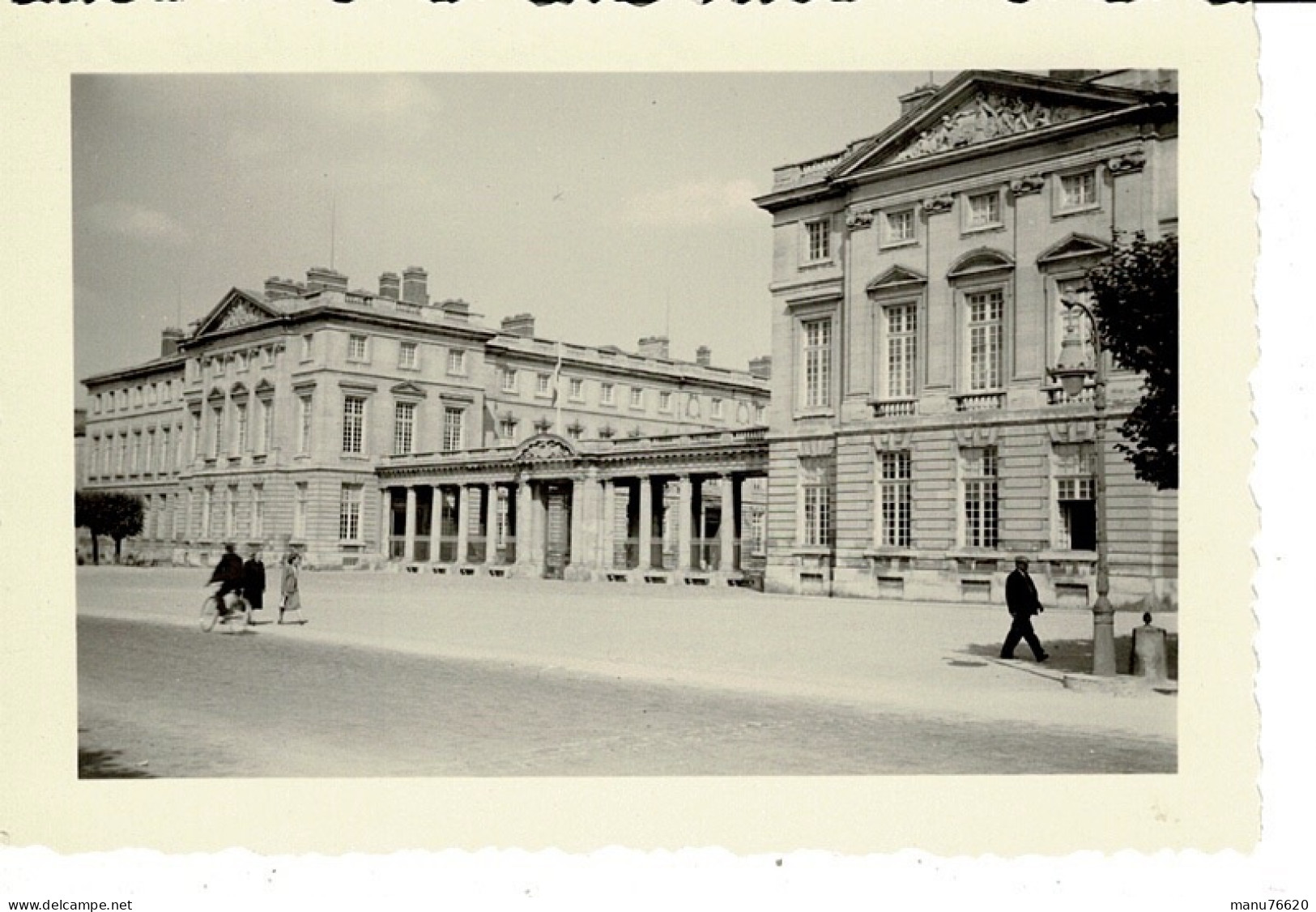 Ref 1 - Photo + Négatif :  COMPIEGNE Le Palais - France  . - Europa