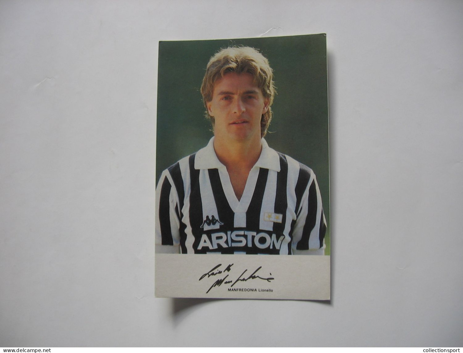 Football -  Carte Juventus Turin - Lionello Manfredonia - Soccer