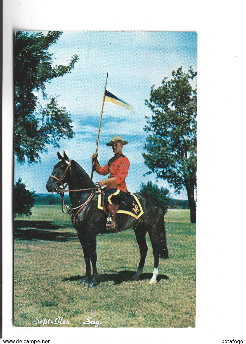 CPA  THE ROYAL CANADIAN MOUNTED POLICE - Zonder Classificatie