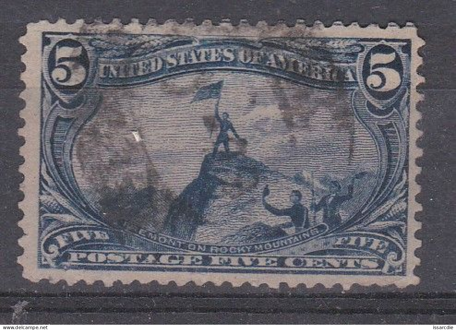 Etats Unis Exposition D'Omaha N° 132 5 C Bleu - Used Stamps