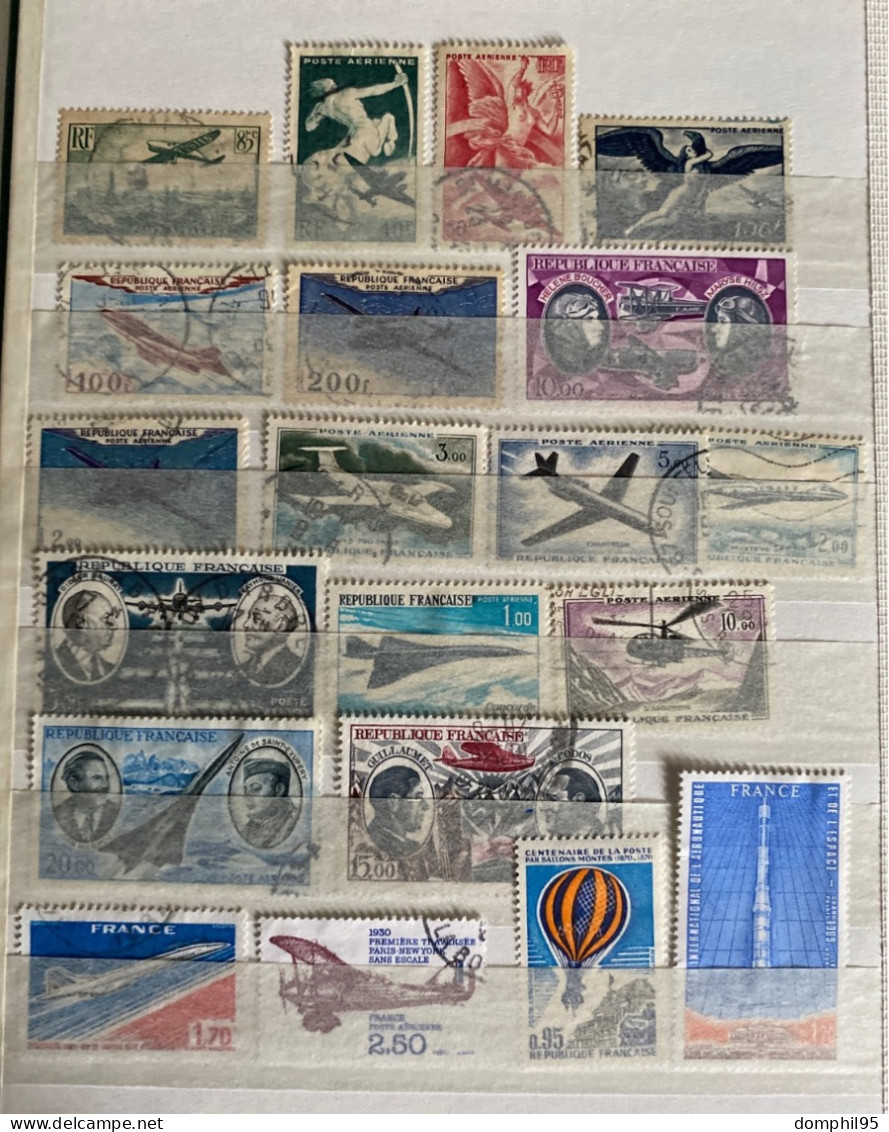 Album Timbres de France N**/*/obl à trier