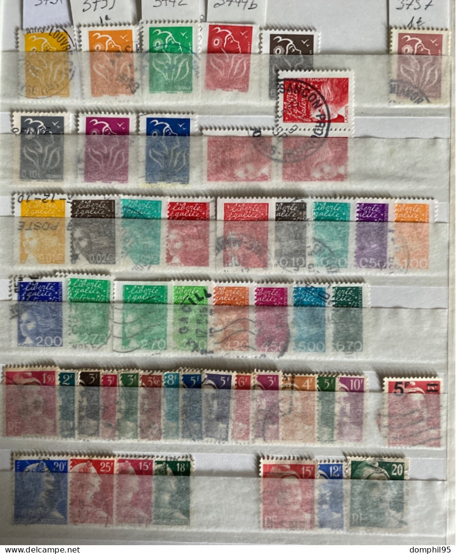 Album Timbres de France N**/*/obl à trier