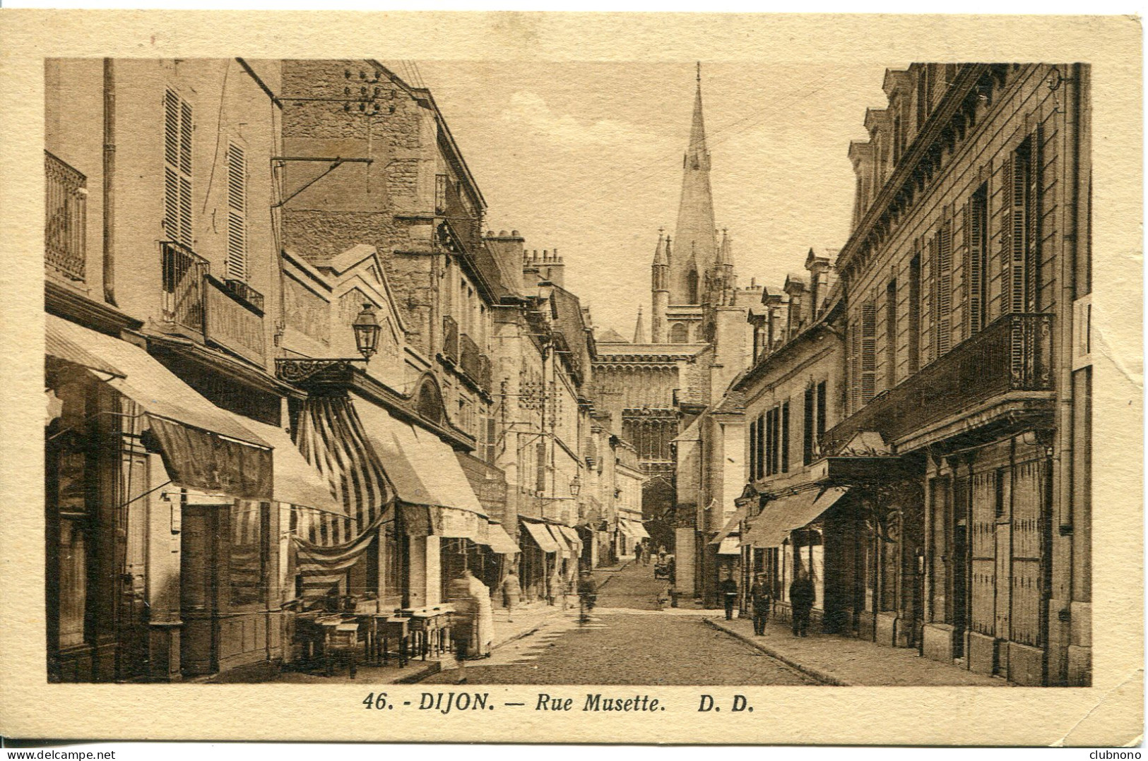 CPA  -  DIJON - RUE MUSETTE - Dijon